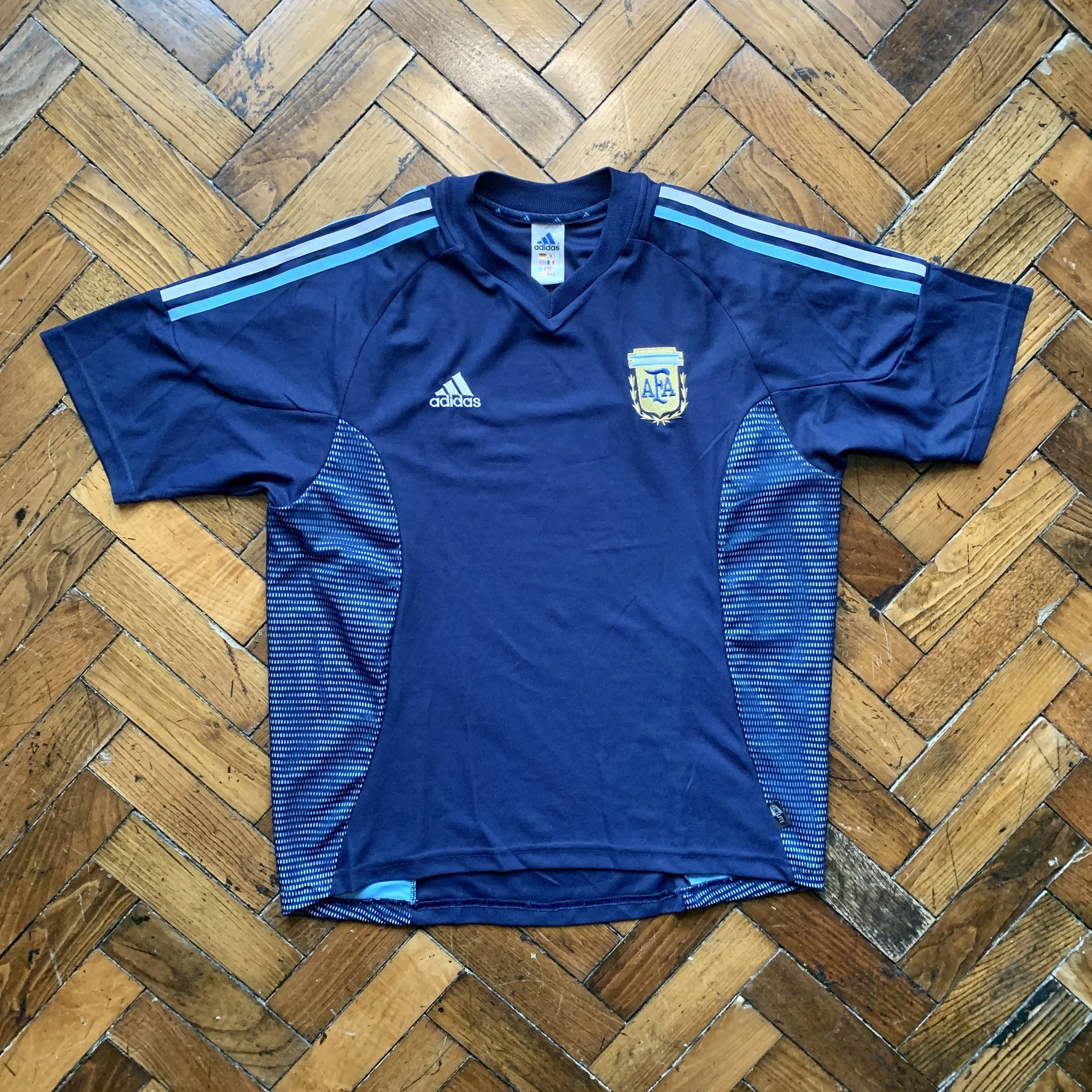 Maillot Argentine Domicile Vintage 2002-2003 – N°29 ABID – Adidas Taille L