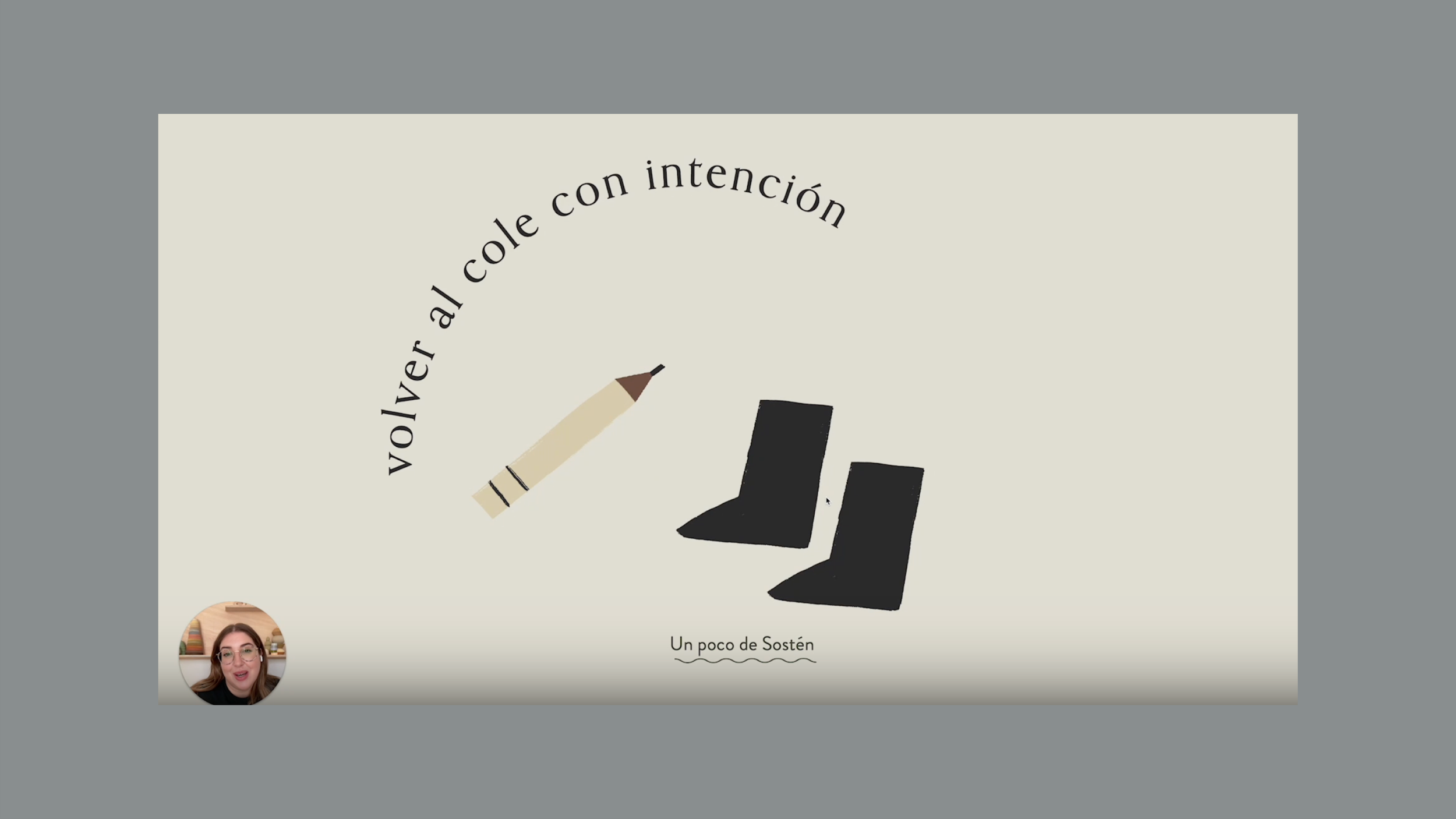 La vuelta al cole con intención. 