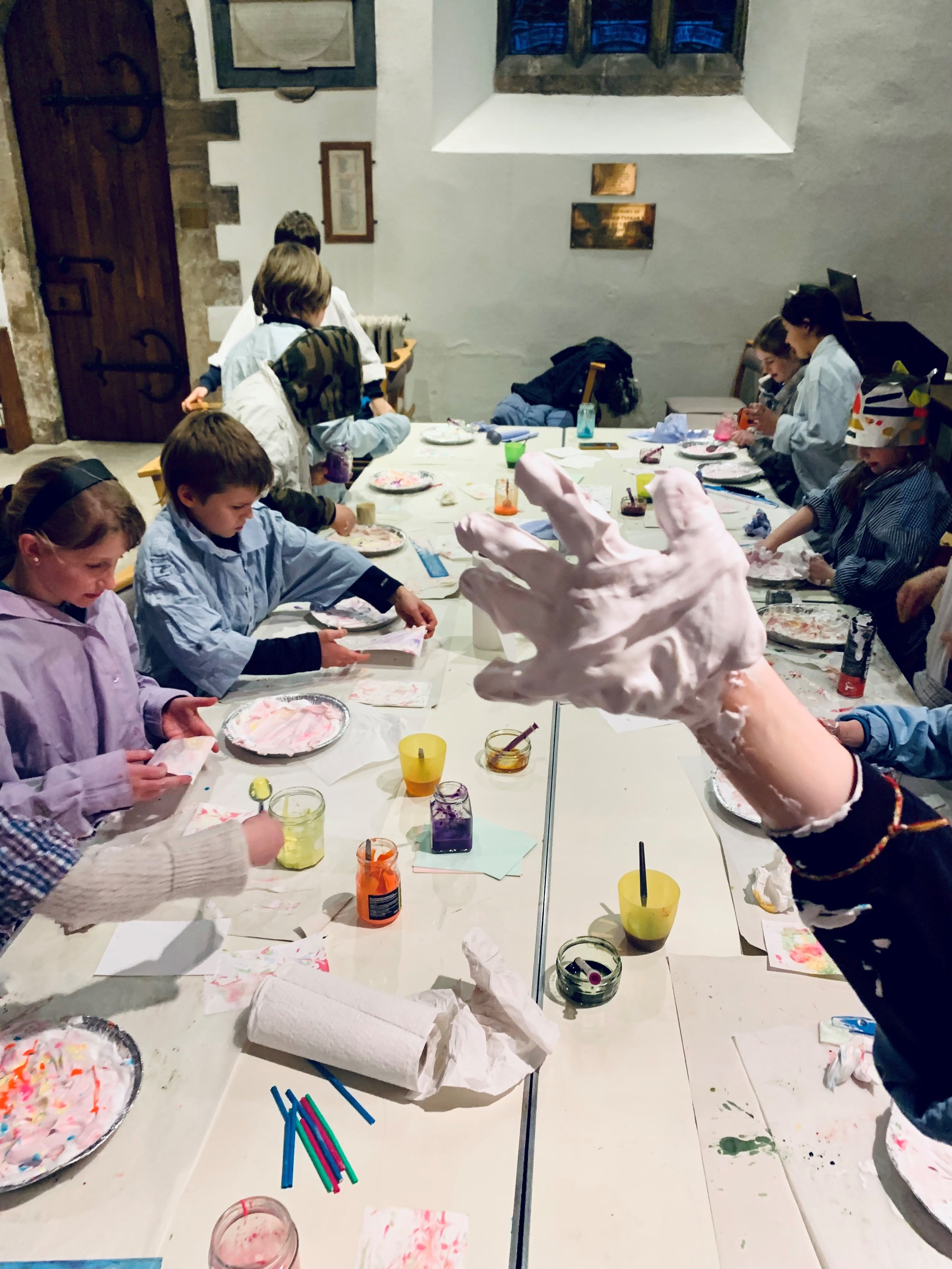 Marbling workshop