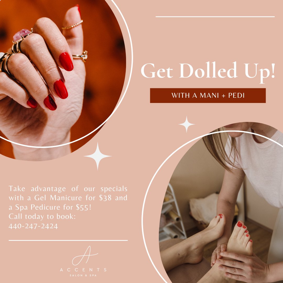 Winter blues got you down? 🌨️❄️ Our Winter Nail Specials are here to lift your spirits and pamper your nails! 💅 From now until March 31st, enjoy:⁠
🌟 Gel Manicure: $38 (originally $47) - Get long-lasting, chip-free nails with a pop of color!⁠
⁠
🌟 