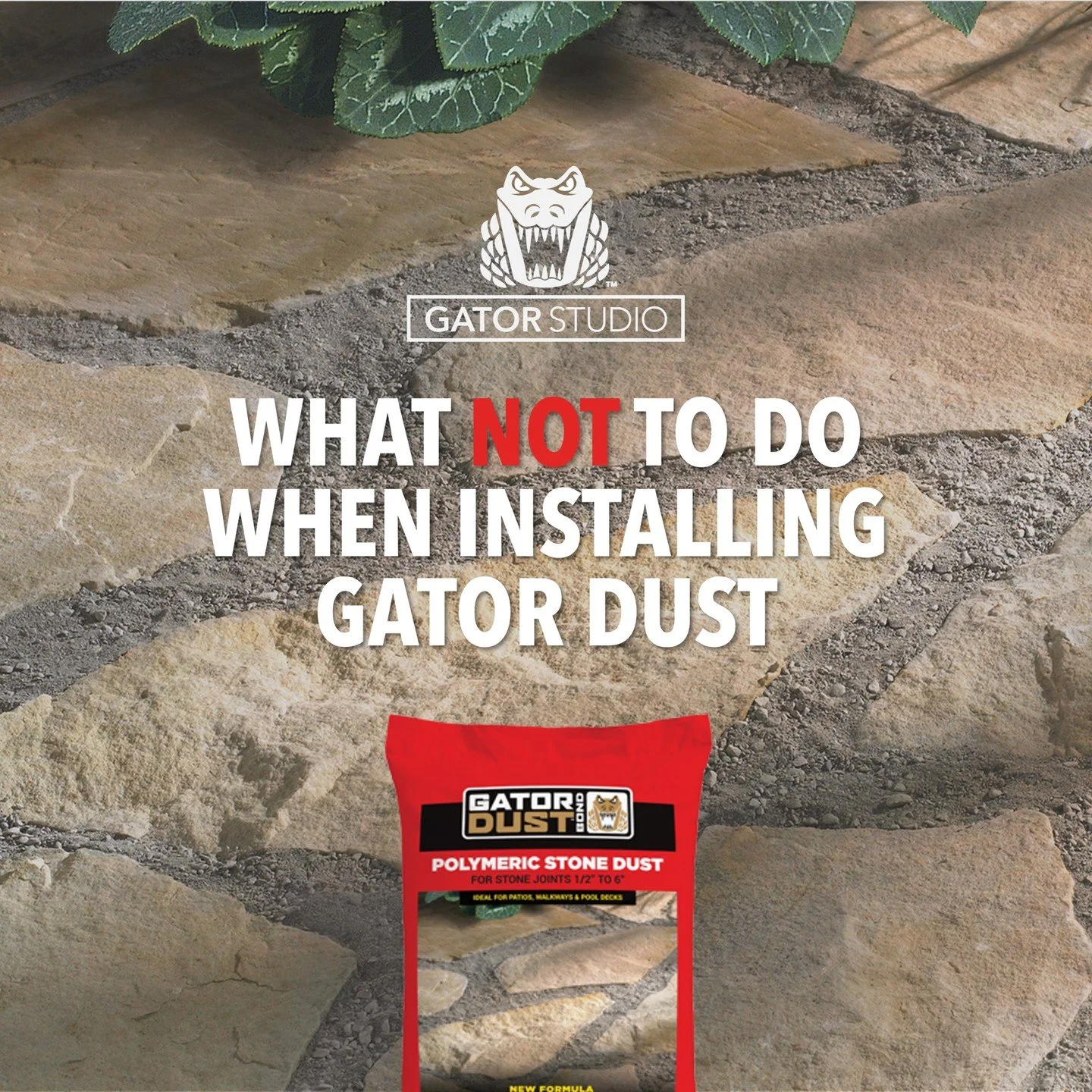 With its natural-looking and textured finish, Gator Dust is the ideal joint material to use on a stone application. However, working with this product is a little different than working with polymeric sand. In our latest blog post, we&rsquo;ll share 