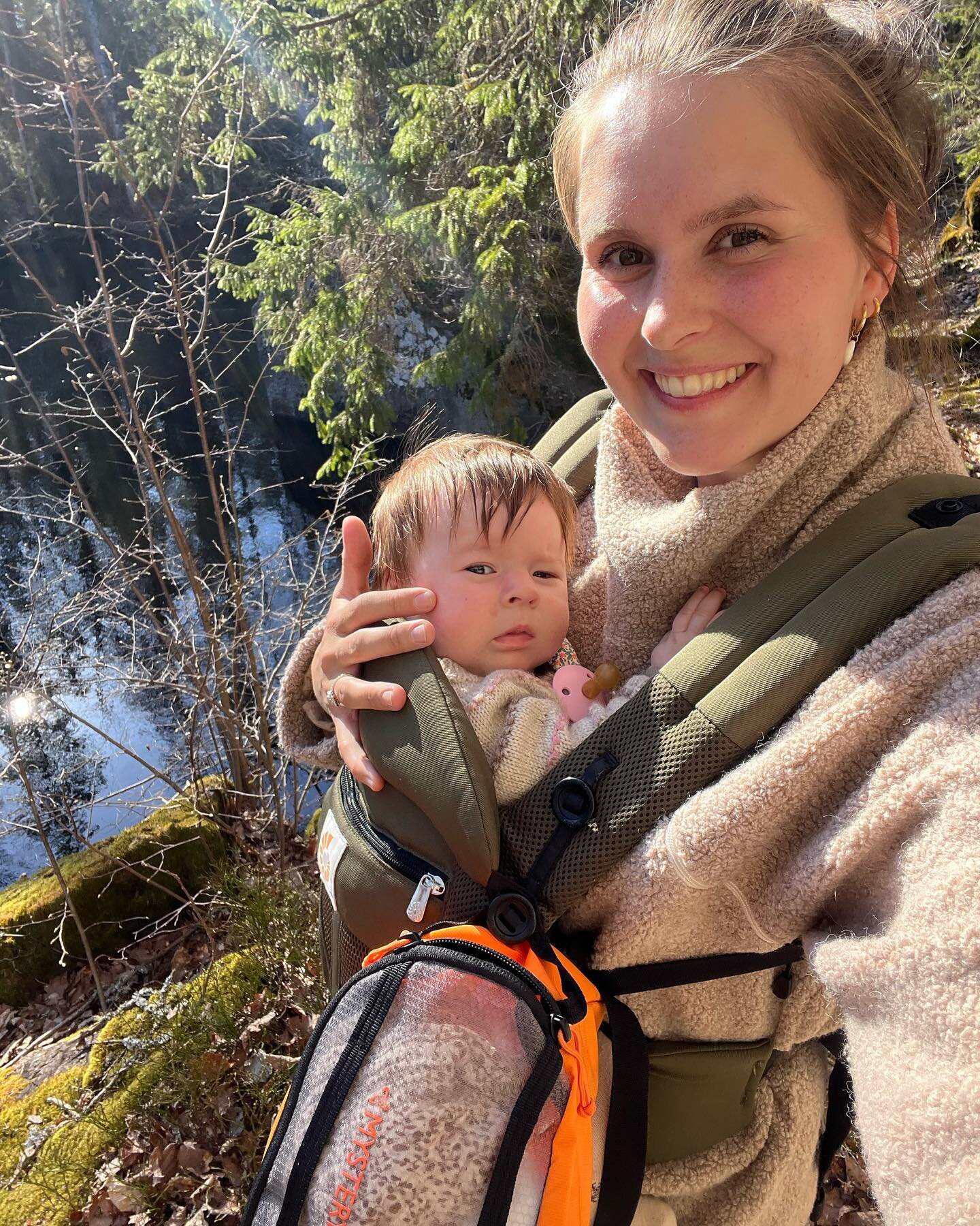 Adventure time with baby N 🇸🇪 For sure becoming a mother have turned my world upside down. I love every bit of it. It does set some boundaries and I will - and already have, missed out on some exciting things. And that's alright. Cause I have