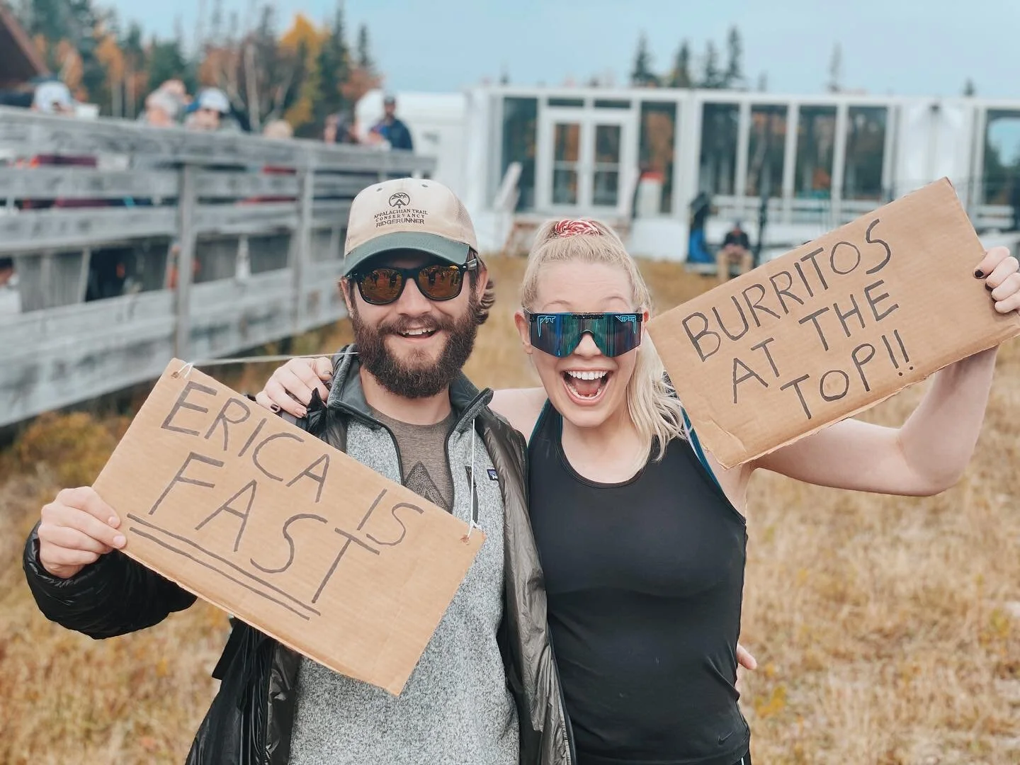 1 year ago after the uphill climb at loaf vs. this year&rsquo;s&hellip;&hellip; but like, this year no burritos at the top??????? K-MAN, WE NEED TO TALK