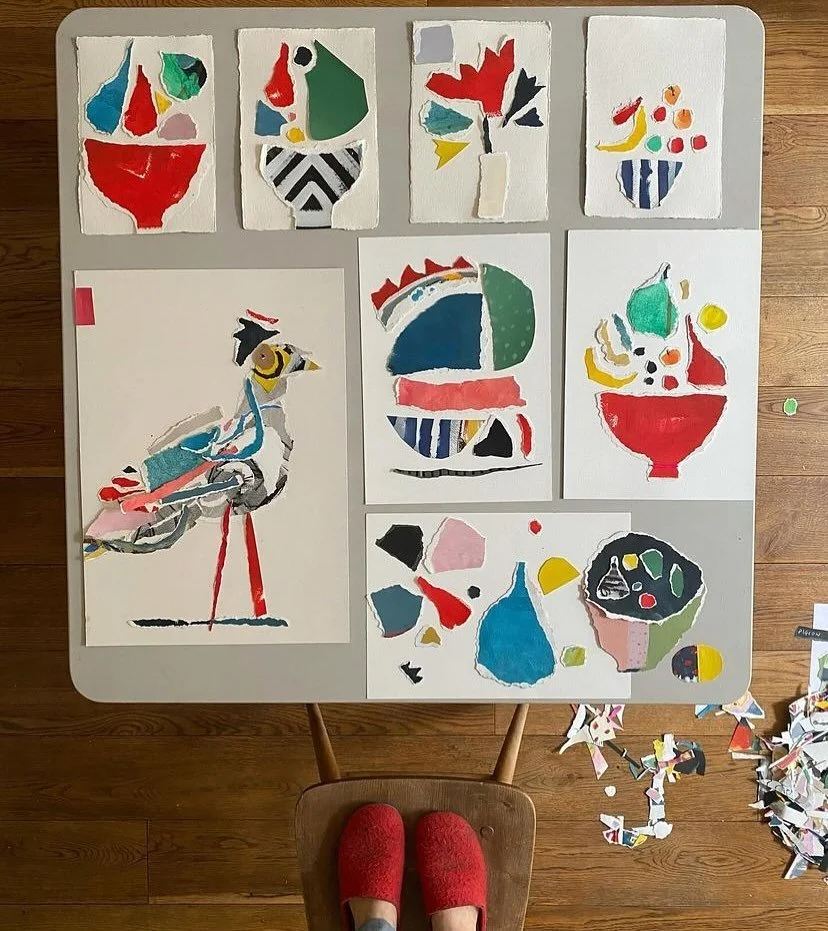 All of the live classes for 2024 are now done 🧡. 

So I&rsquo;m now looking ahead to 2025 - we have some amazing classes booked in. I&rsquo;m excited to share this first one with you&hellip;

Collage with @anna_hymas, 21st January 2025, 8-9.15pm GMT