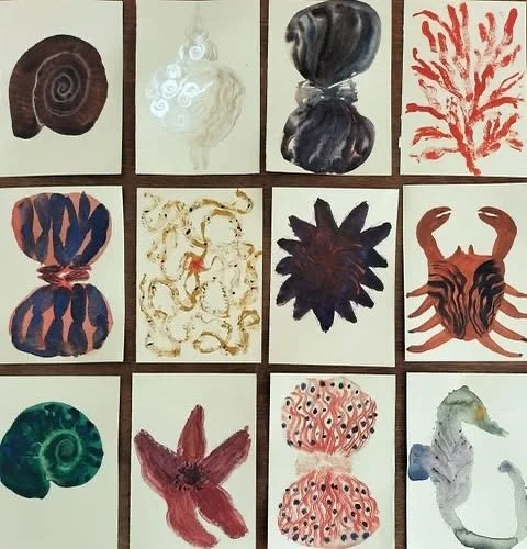 As always I&rsquo;m thrilled to welcome @moirafrith back to STILL. 

This time we will be studying marine life rather than flowers. Fish, crabs, shells, seaweed and whatever else I can get my hands on! 

Join us for and hour of watery magic on the 28