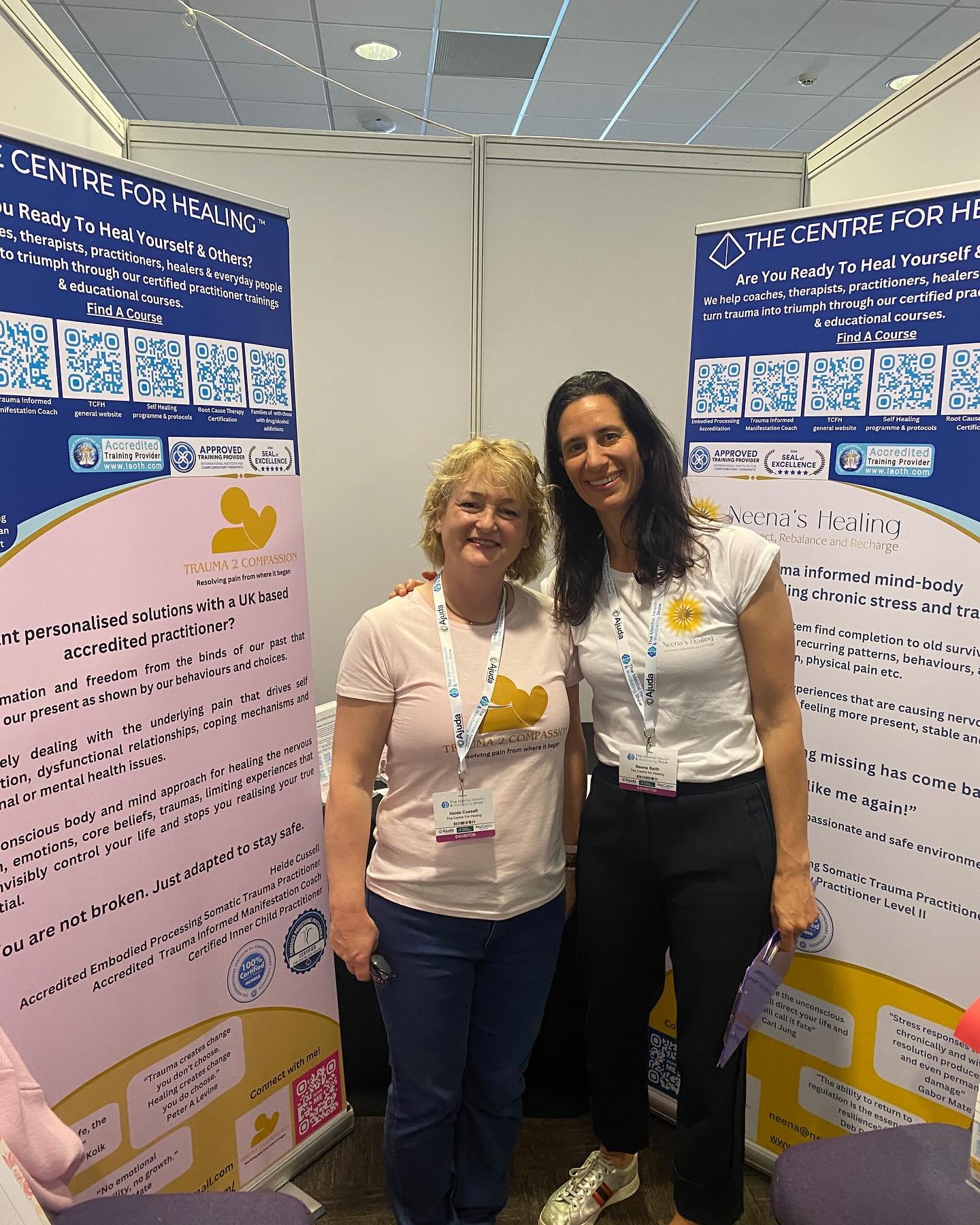 Ending Mental Health Awareness week at the #mentalhealthandwellnessshow in Cardiff stadium with Heide R Healing. 

We have met so many amazing people today working in many different ways to support people with mental health. There&rsquo;s been over o
