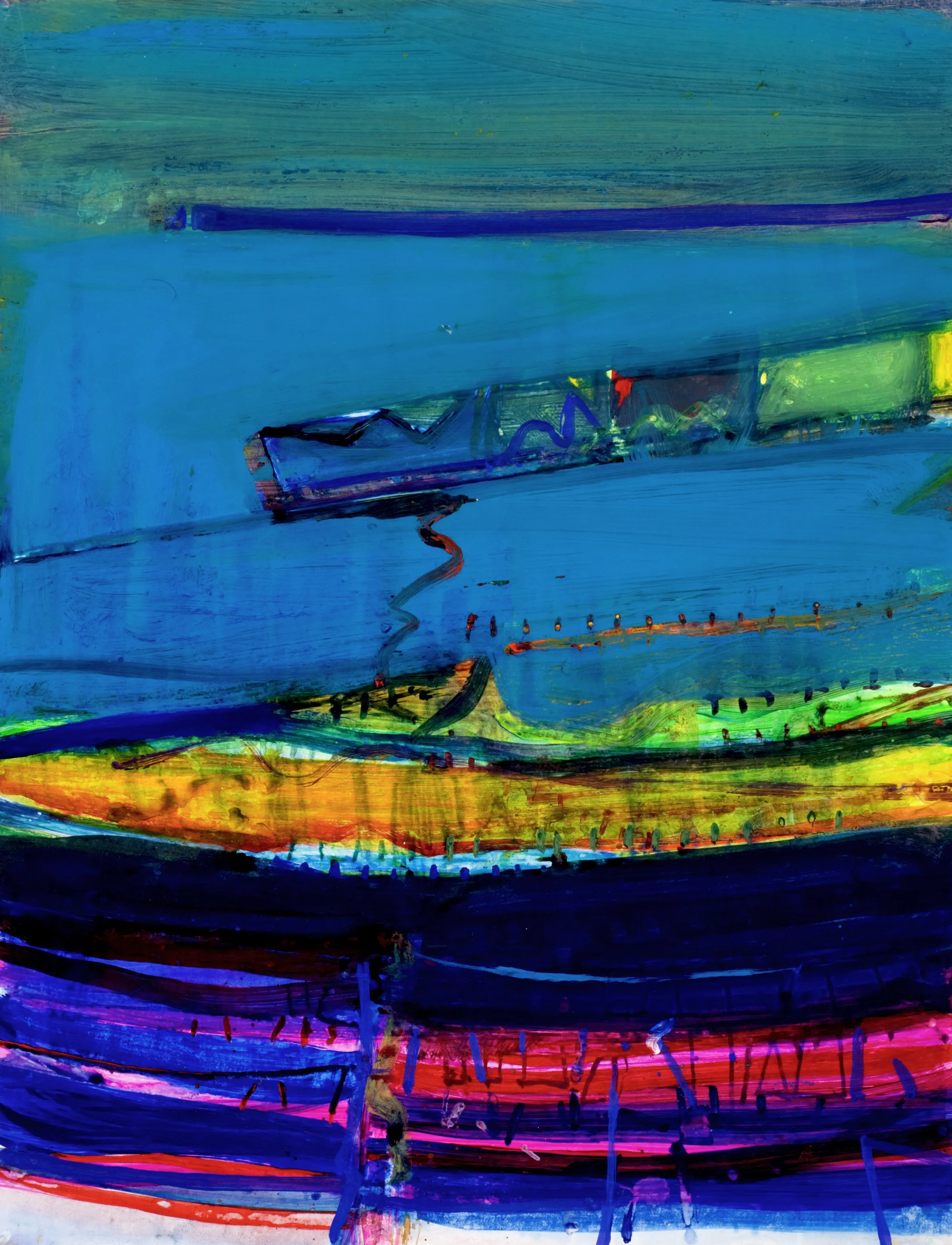Ceide Spring, 102 x 78cm