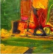 HillFort 2, 76 x 79 cm