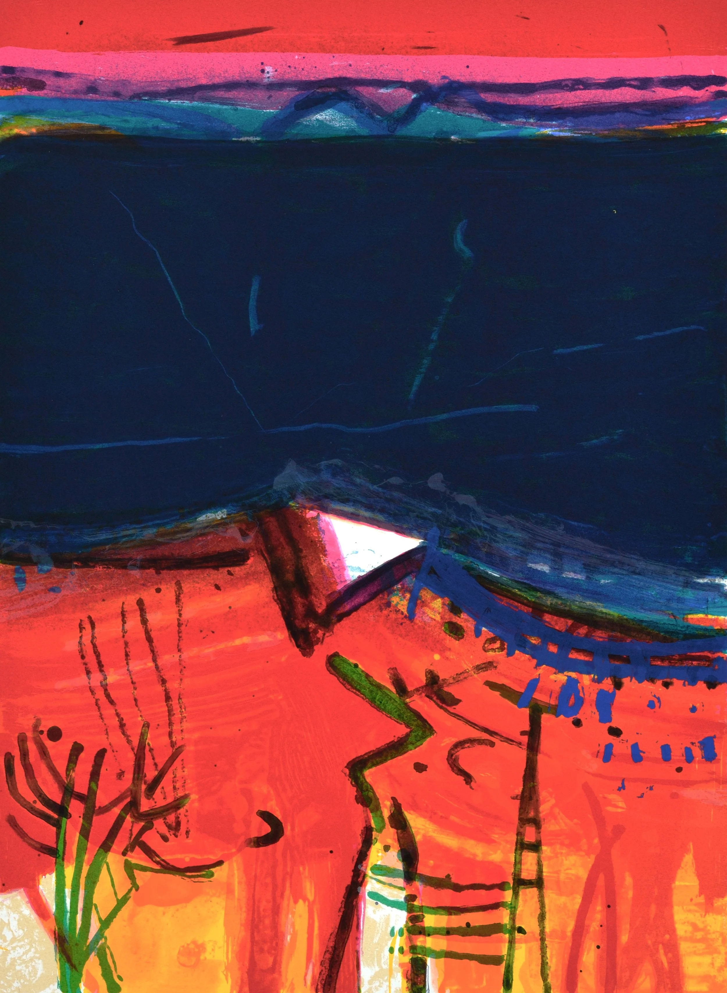 Arroyo Blanco, 75 x 57 cm