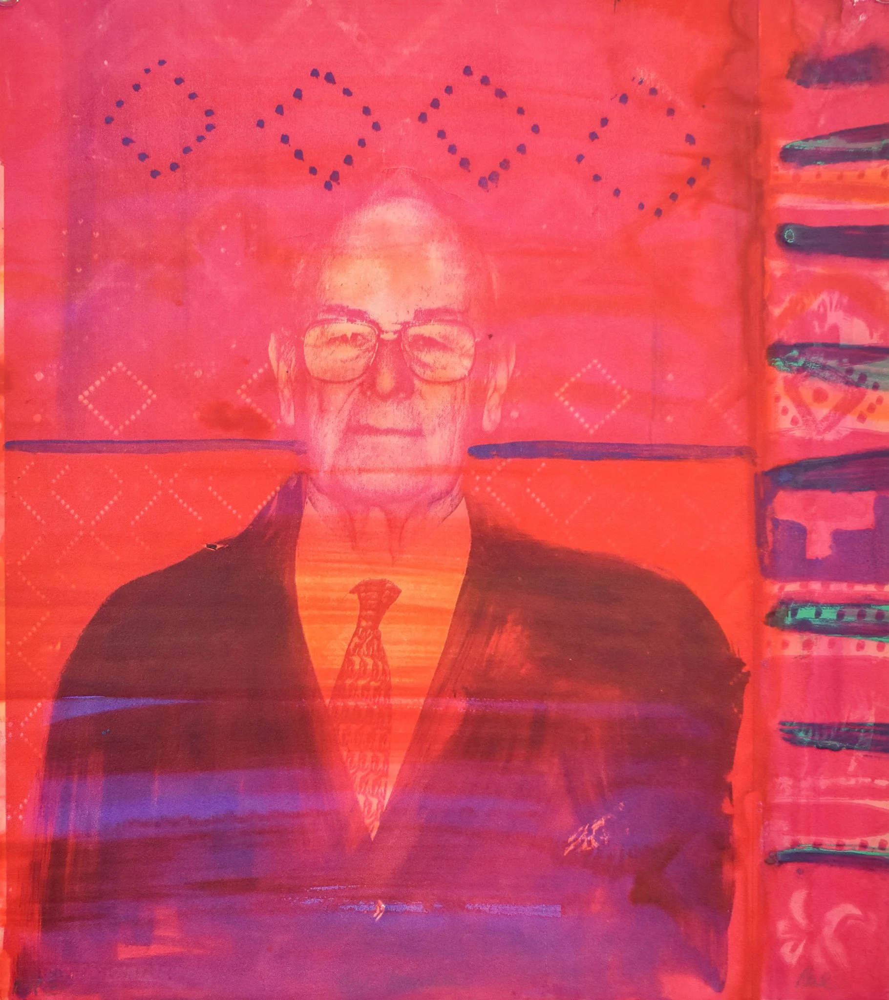Bill Baillie 3, 70 x 62cm