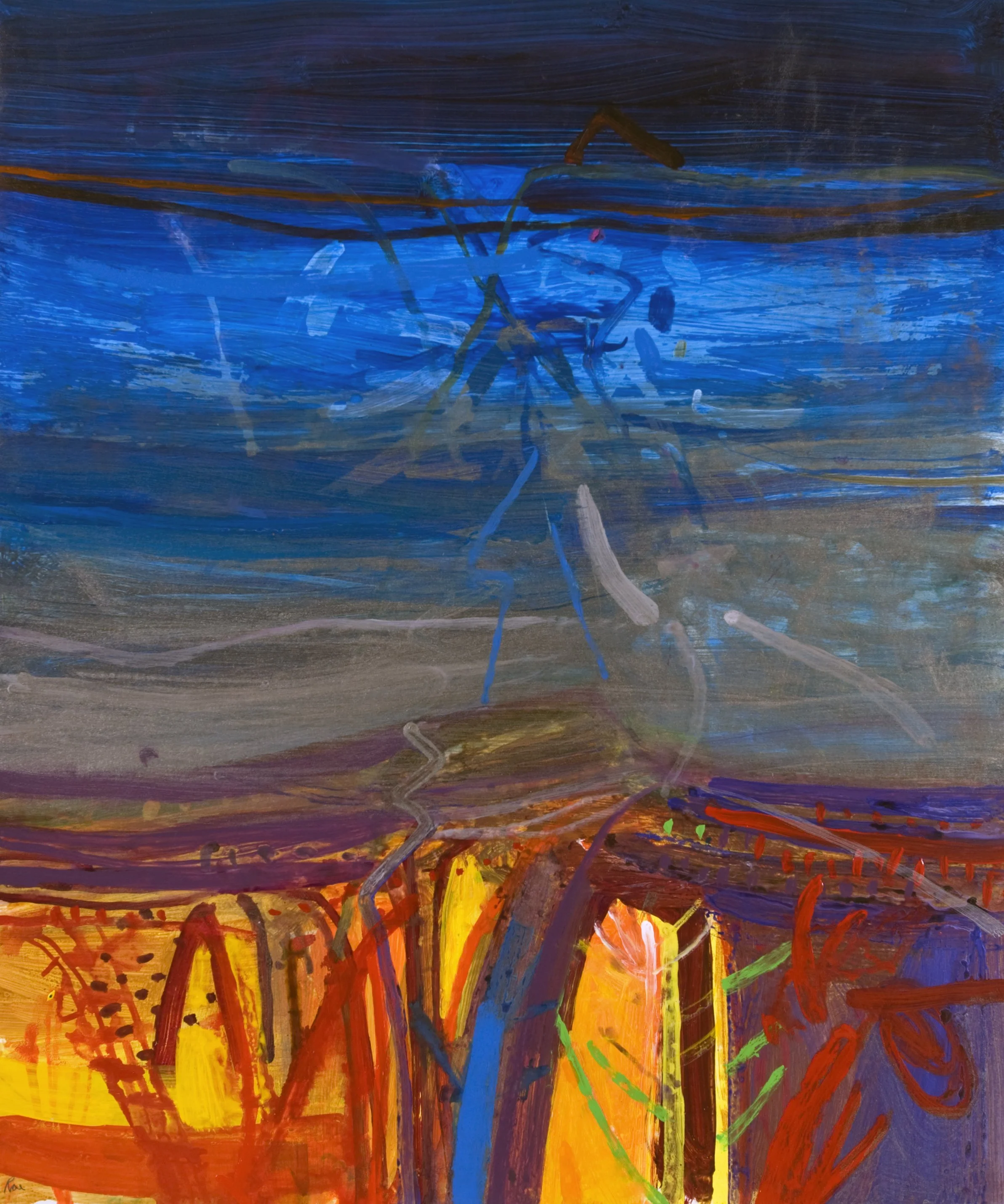 Southern Sierra, 105 x 89 cm