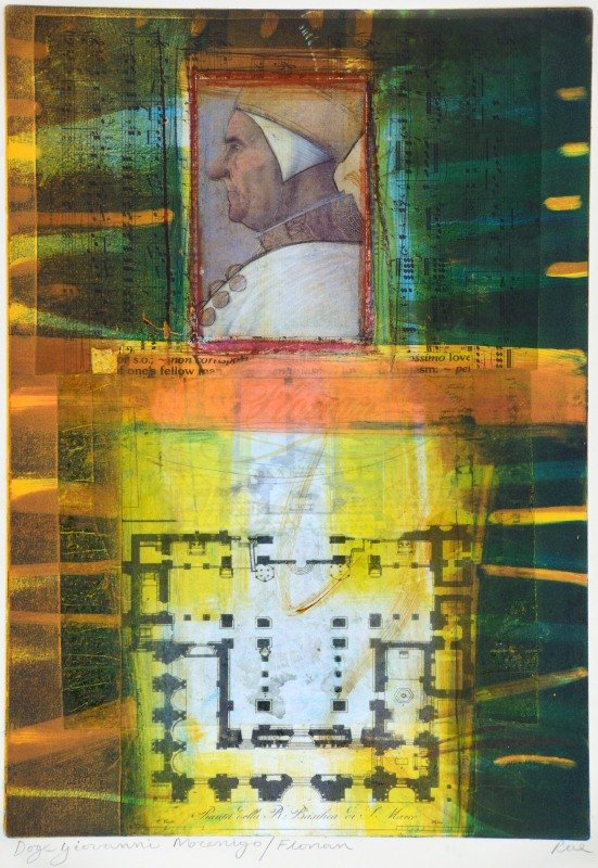 Doge Giovanni Mocenigo 1 - 46.5 x 33 cm