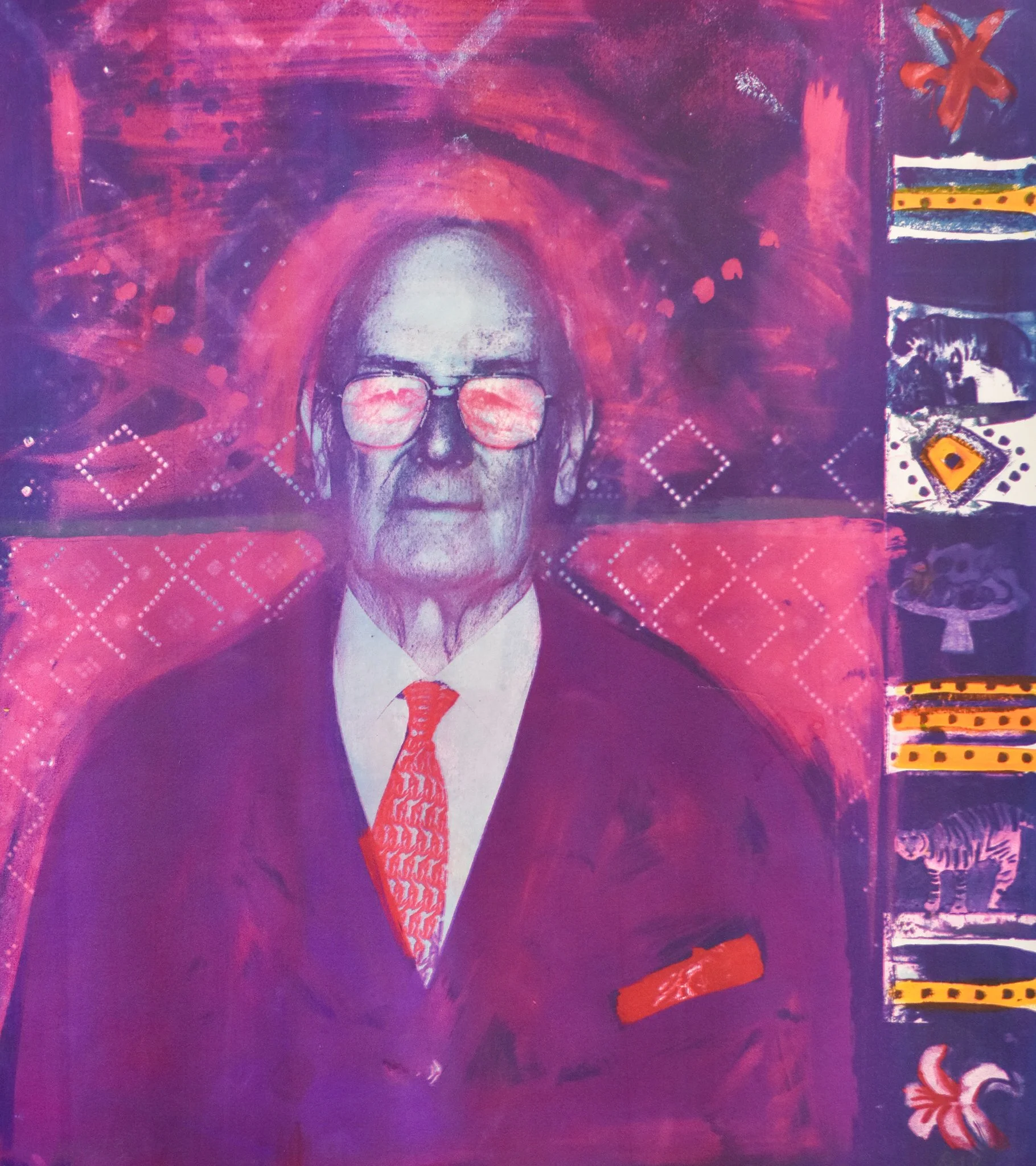 Bill Baillie 5, 70 x 62cm