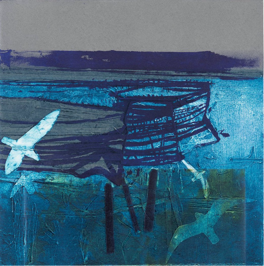 Sanctuary Winter, 59.5 x 59.5 cm