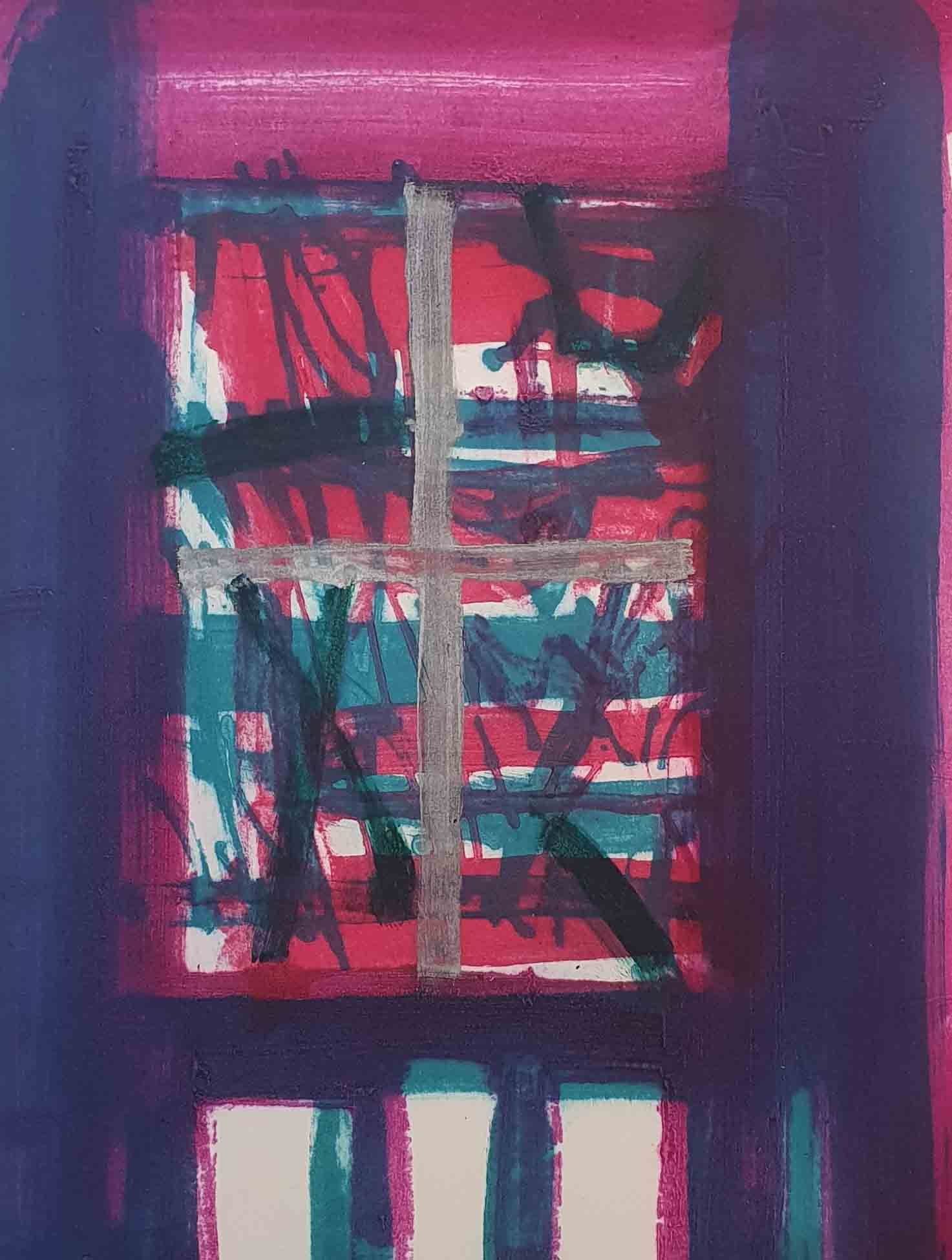 Door at Menerbes, 52 x 40.5 cm