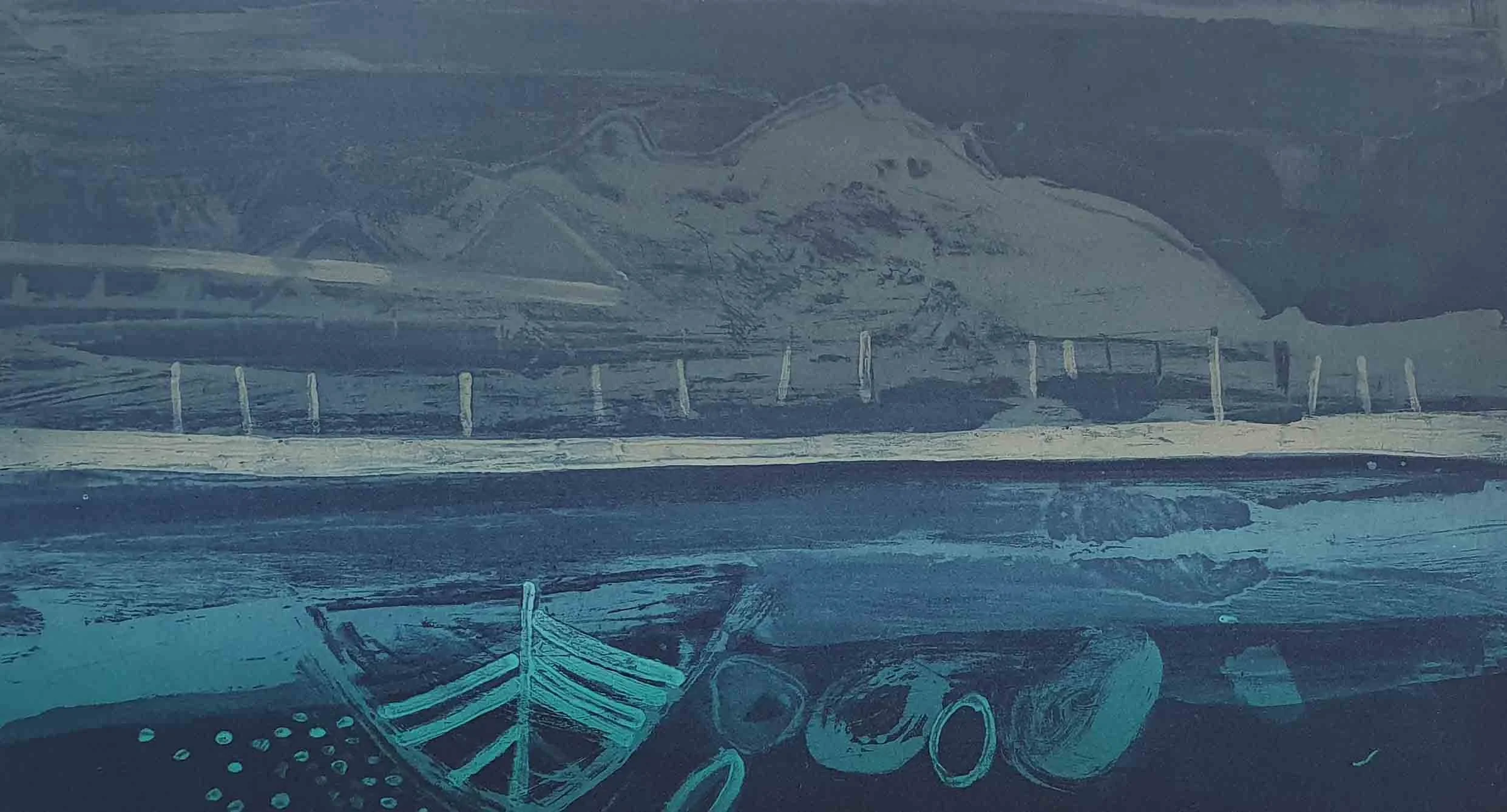 Achill Evening, 28 x 49 cm