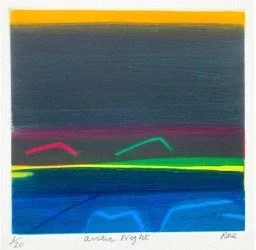 Arctic Night, 21 x 21 cm