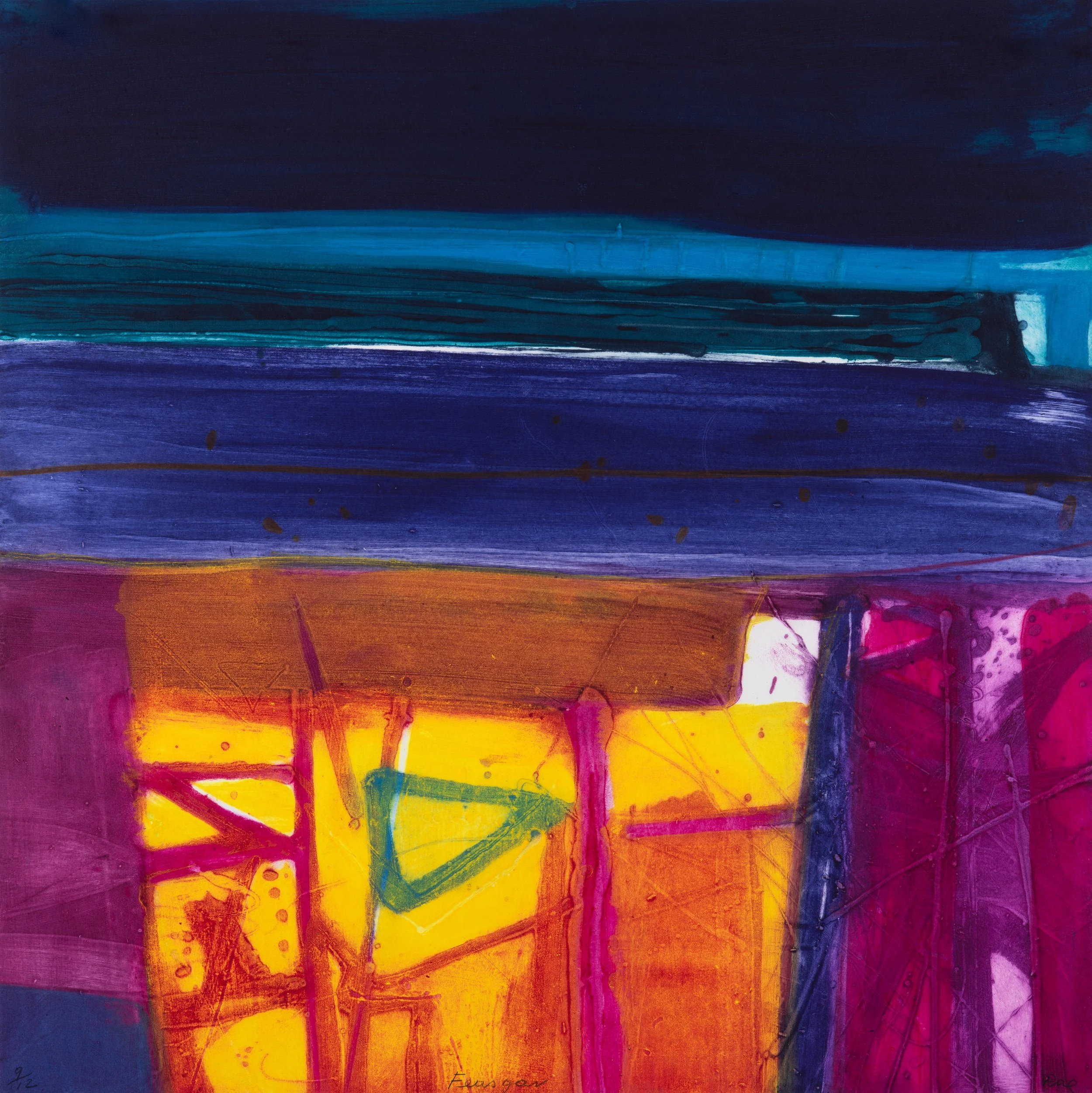 Feasgar, 88.5 x 88.5 cm, 2014