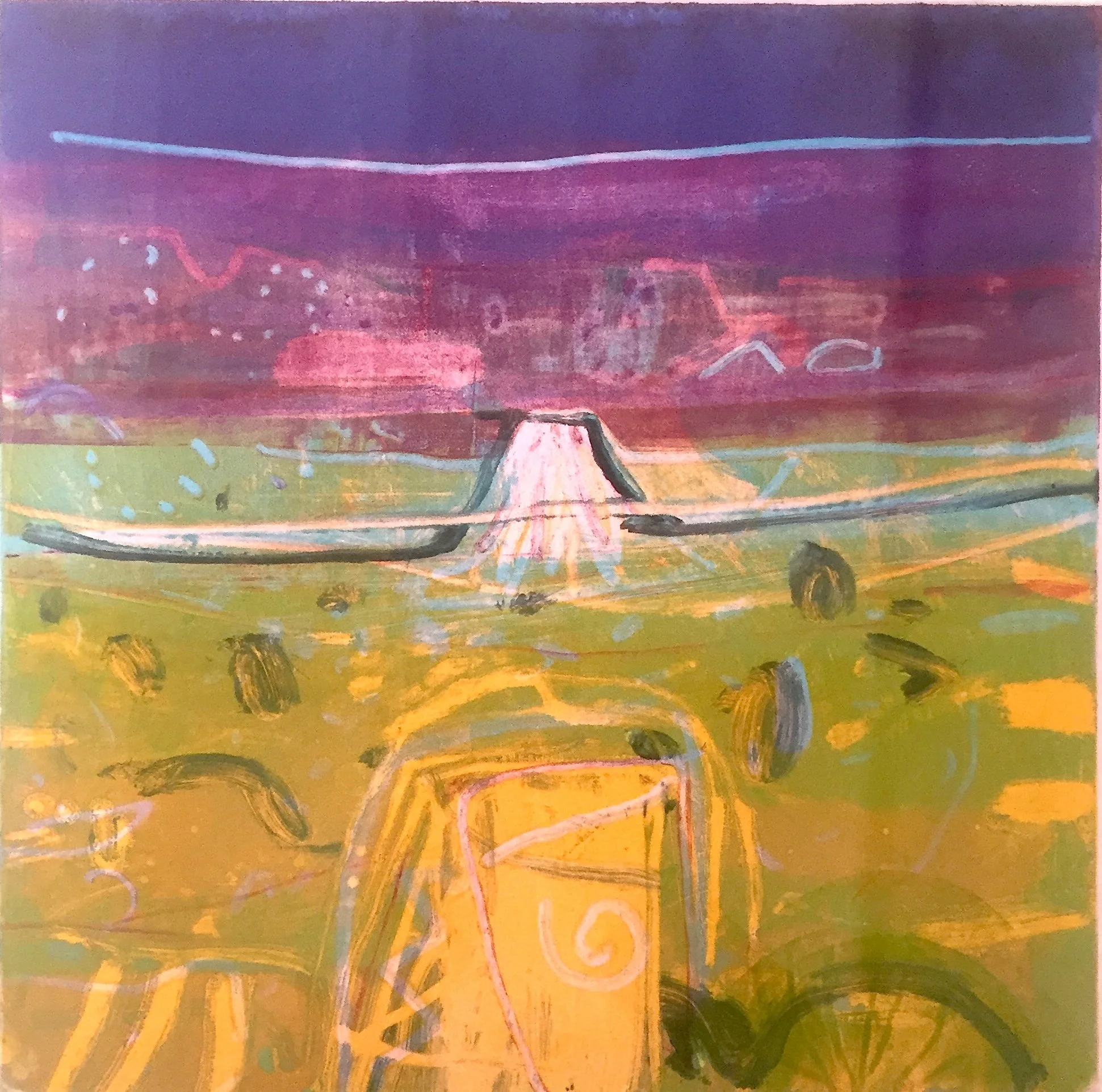 Little Painted Desert, 35 x 35 cm