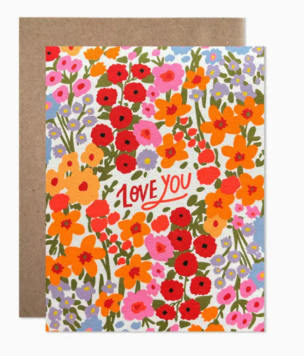 Love You Anna's Garden Card