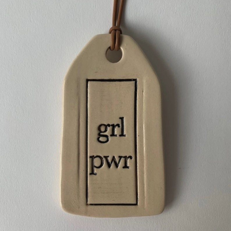 Ceramic Tag GRL PWR