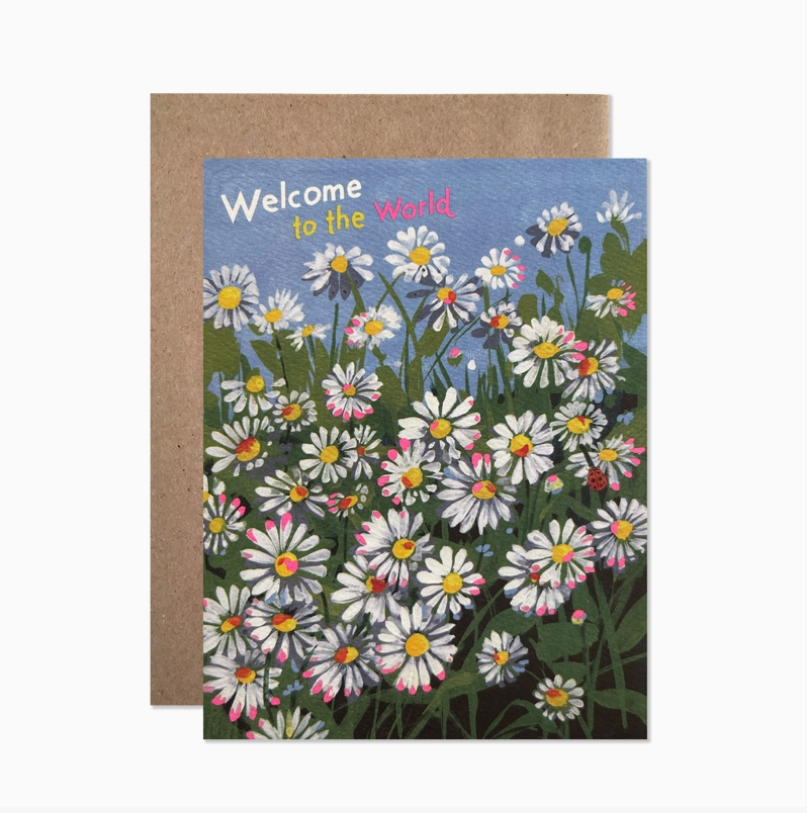 Welcome To The World Card
