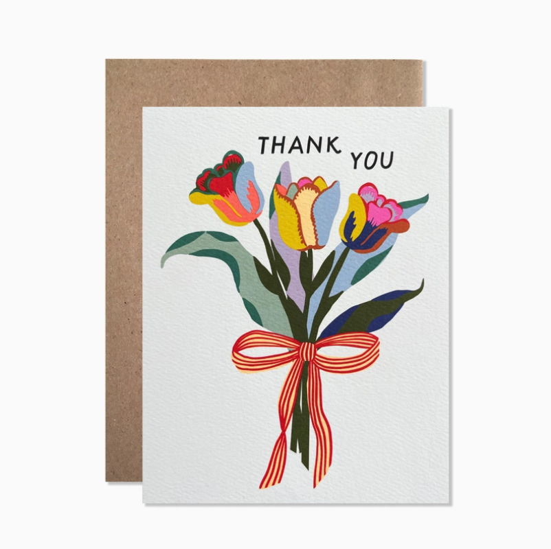 Thank You Tulips Card