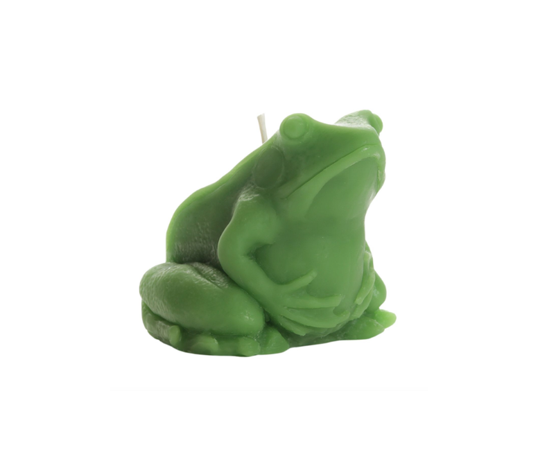 Pure Beeswax Frog Candle