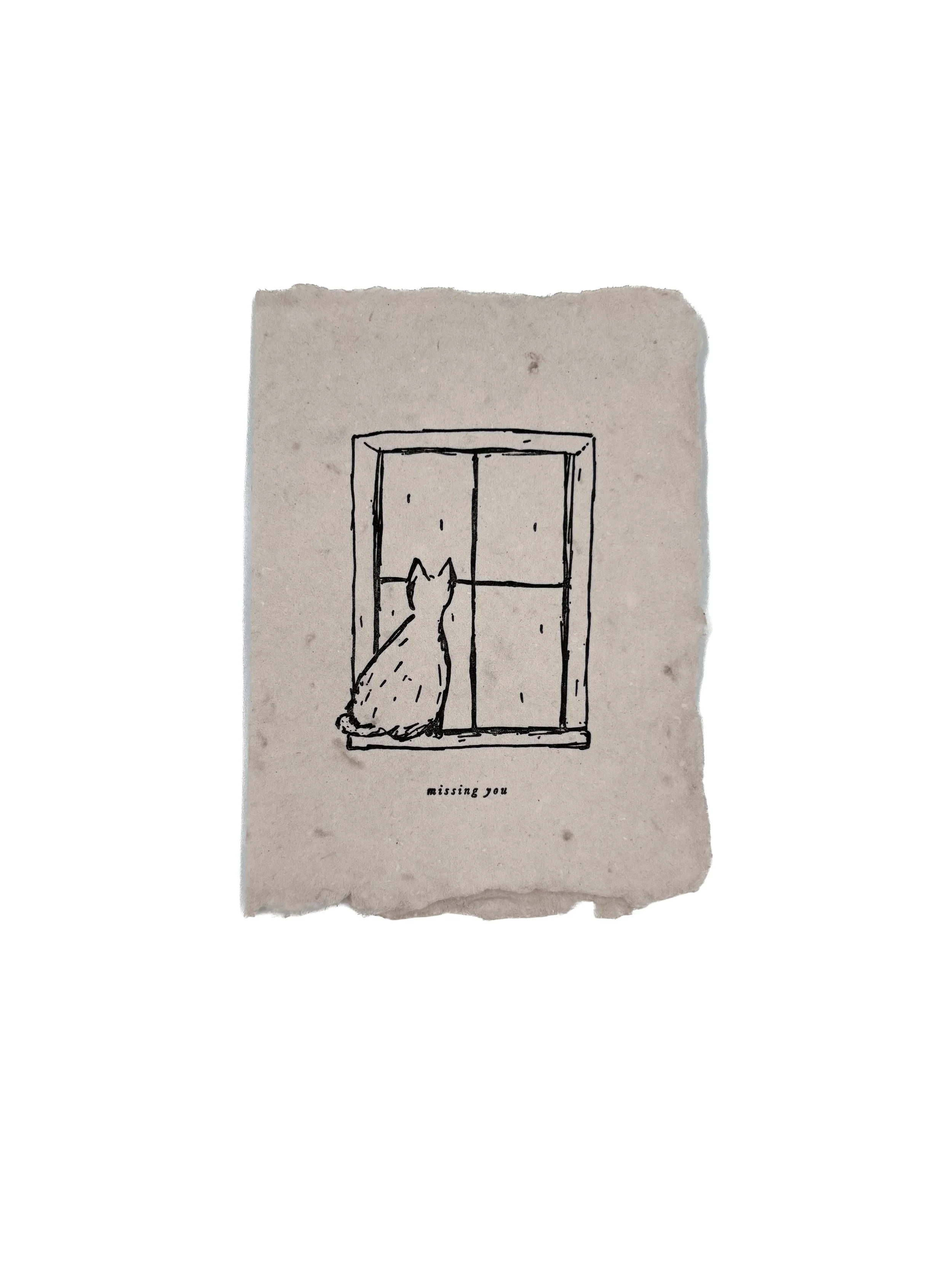 Missing You Card