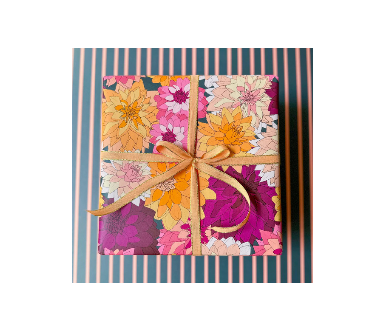 Dahlia Wrapping Paper