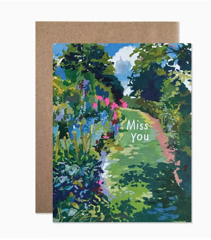 Miss You Card