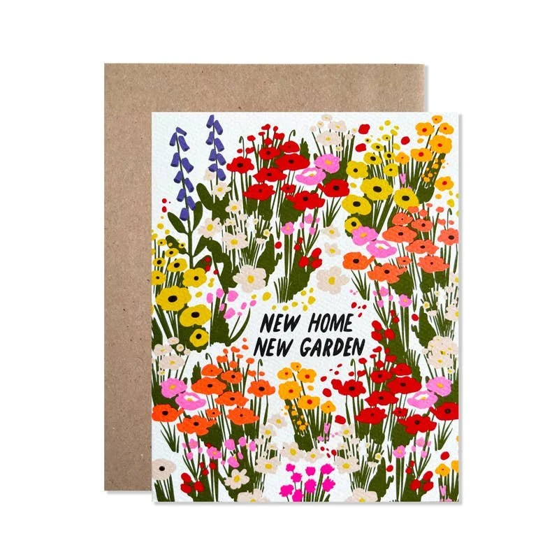 New Garden New Home Card