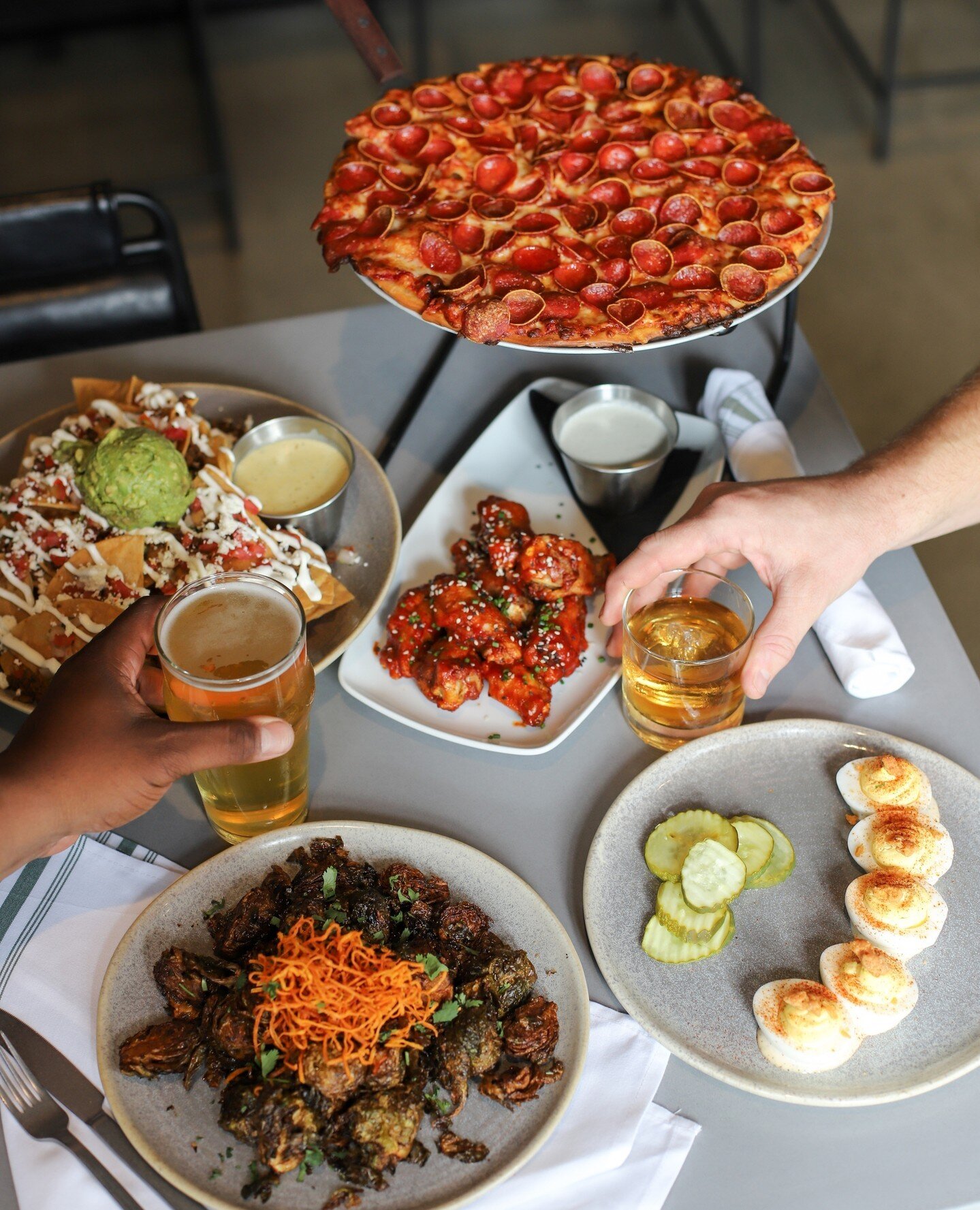 Who else is ready for football season?! 🙌 🙋&zwj;♂️ 🙋&zwj;♀️⁠
⁠
Pizza: ✔️⁠
Wings: ✔️⁠
Nachos: ✔️⁠
Beer: ✔️⁠
Whiskey: ✔️ ✔️ ✔️ ✔️ ✔️ ✔️ ✔️⁠
⁠
We will have the OSU game on with sound this weekend at both locations. 📣⁠
⁠
Looking to book our private r