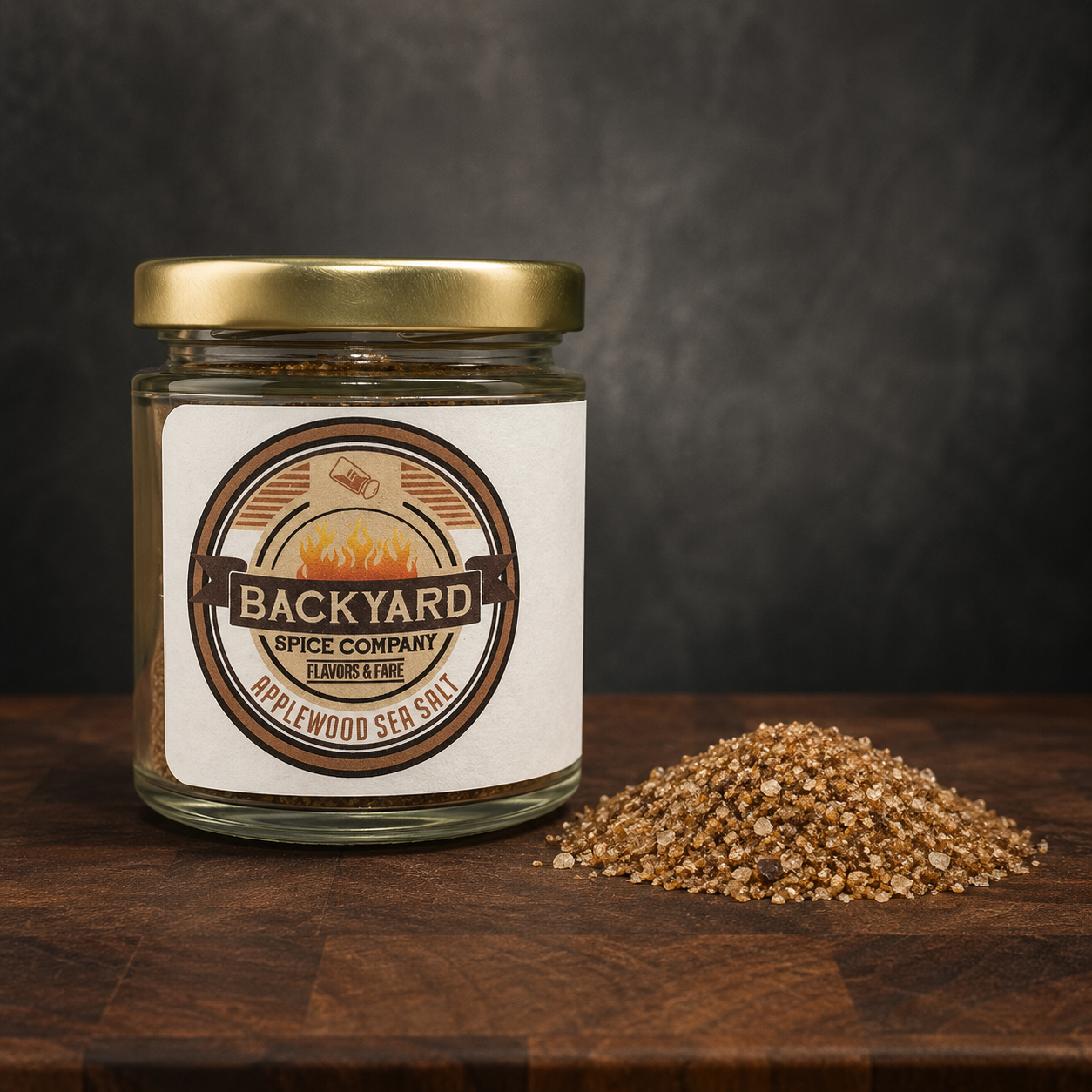 Applewood Smoked Sea Salt