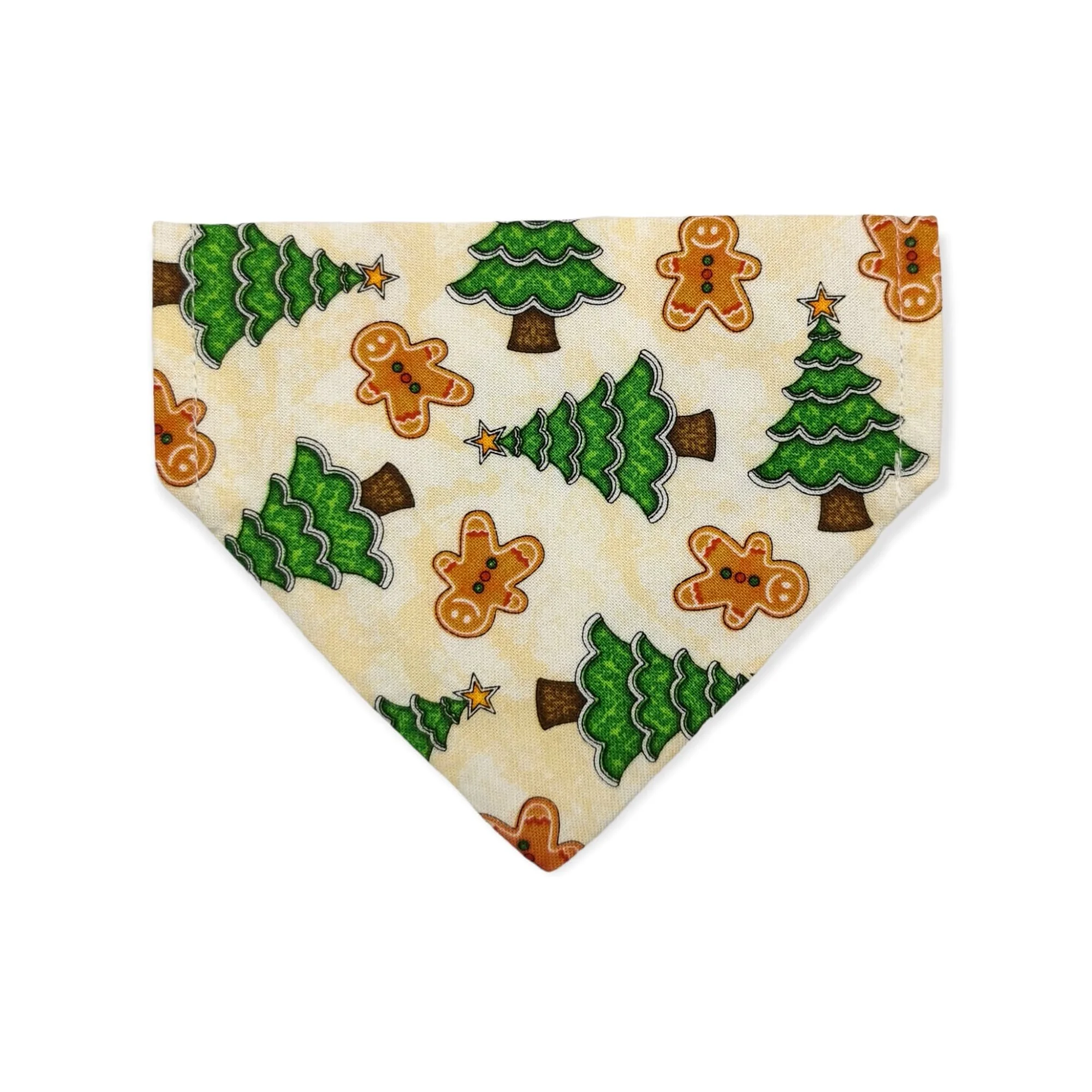 Gingerbread Christmas Dog Bandana