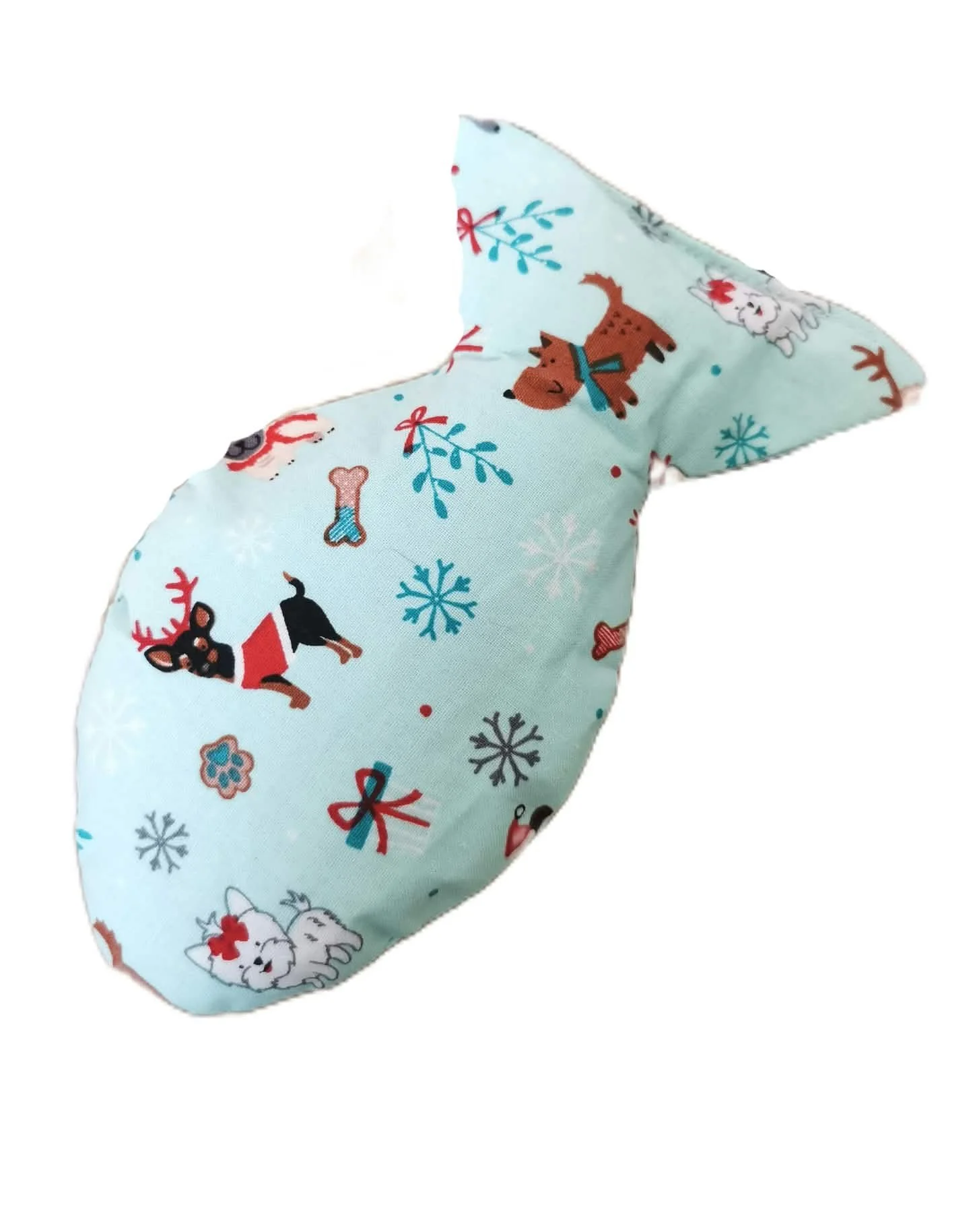 Christmas Dogs Catnip Fish