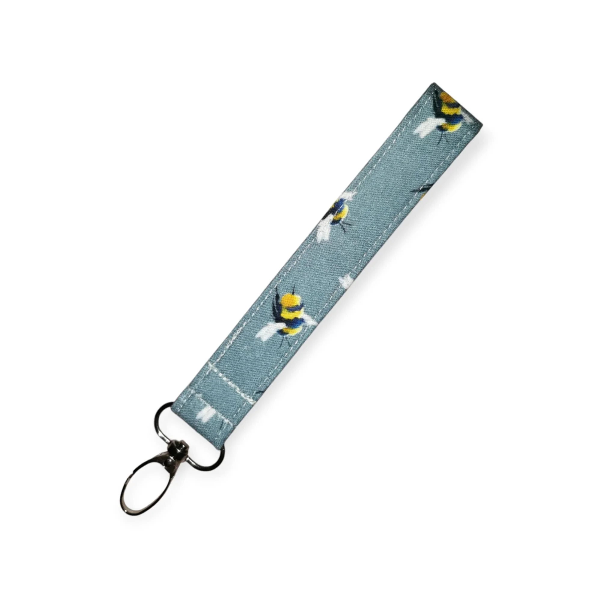 Grey Bumblebee Key Fob