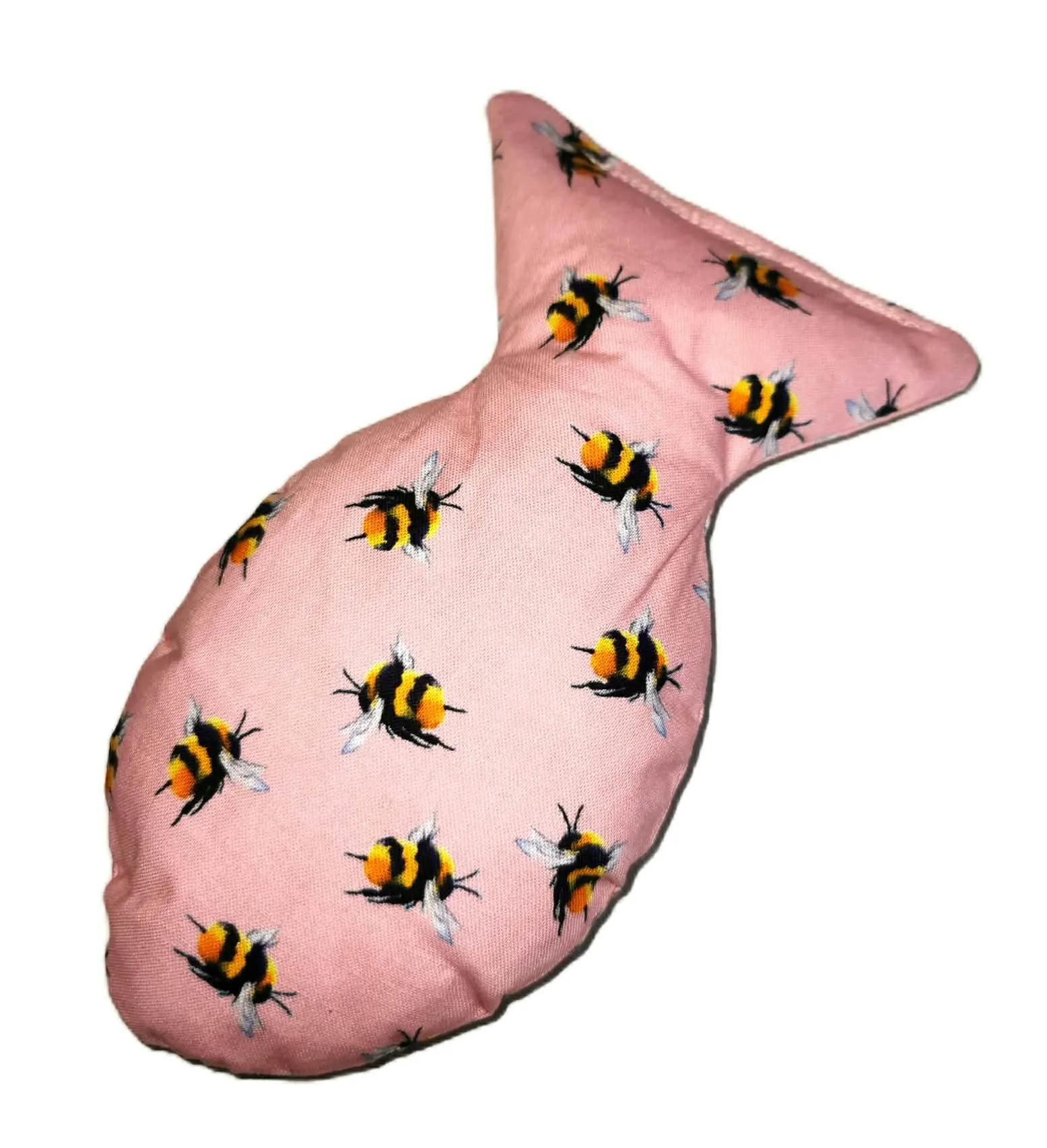 Pink Bumblebee Catnip Fish