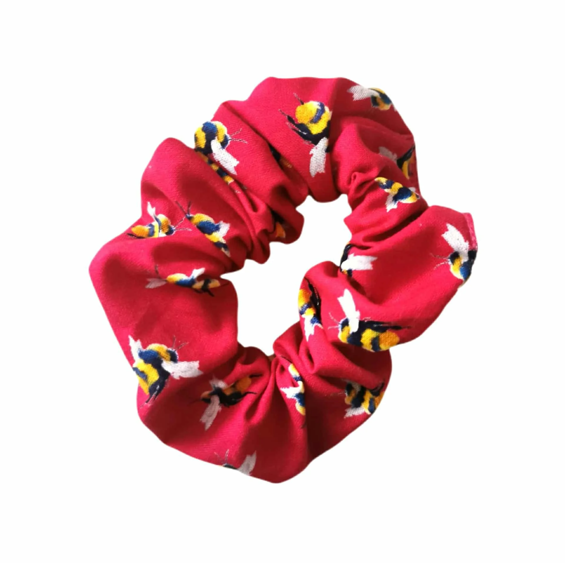 Cerise Pink Bumblebee Scrunchie