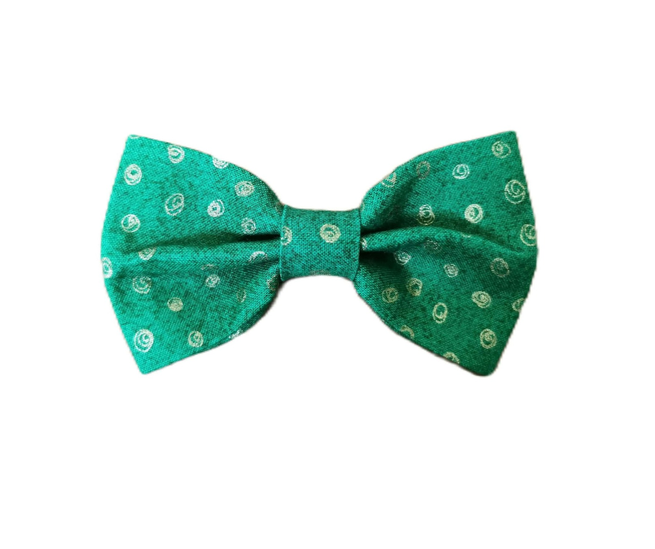 Gold Swirl Bow Tie