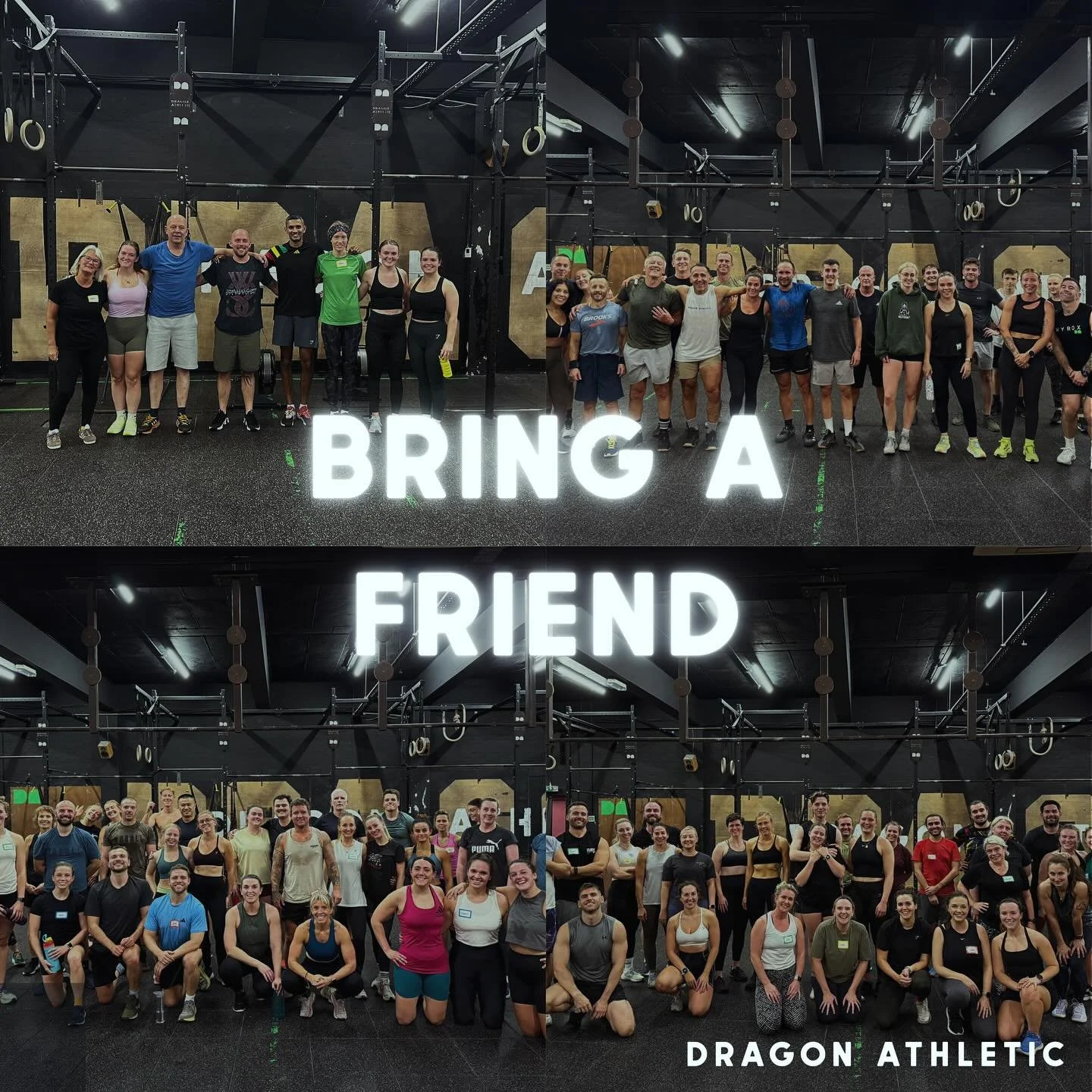 What better way to grow our community than with our loved ones 🐉

Thank you to everyone who joined us yesterday for another great bring a friend day! 🔥