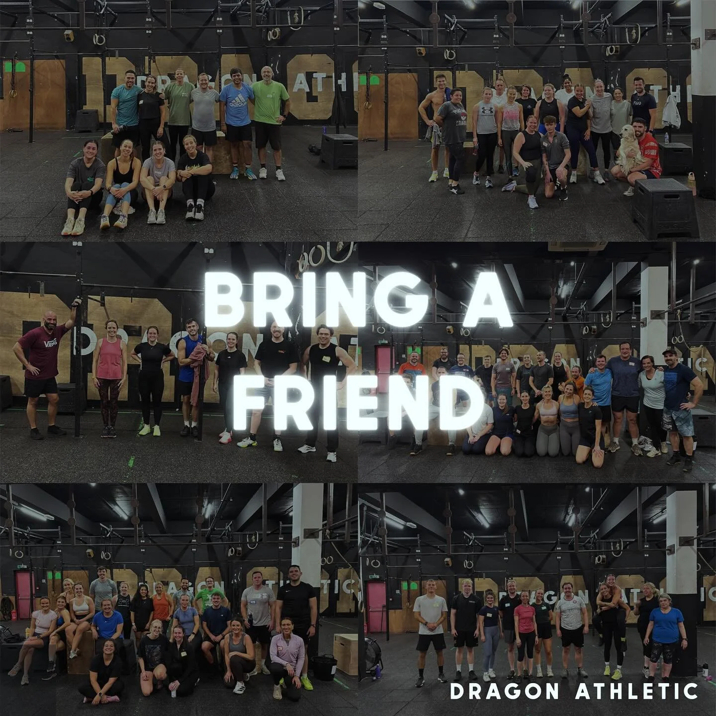 Friends in every class 🤝

Big thanks to everyone who brought a friend along yesterday - great energy, great company and a solid workout 🔥🐉