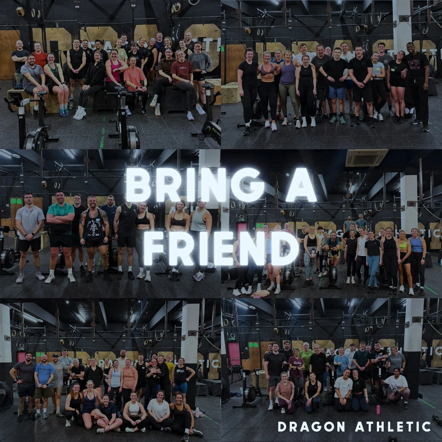 The Fun is in the Community 💚🐉

We love our Bring a Friend Day&rsquo;s at Dragon - it was great to see some new faces and some returning friends!

#crossfit #friend #community