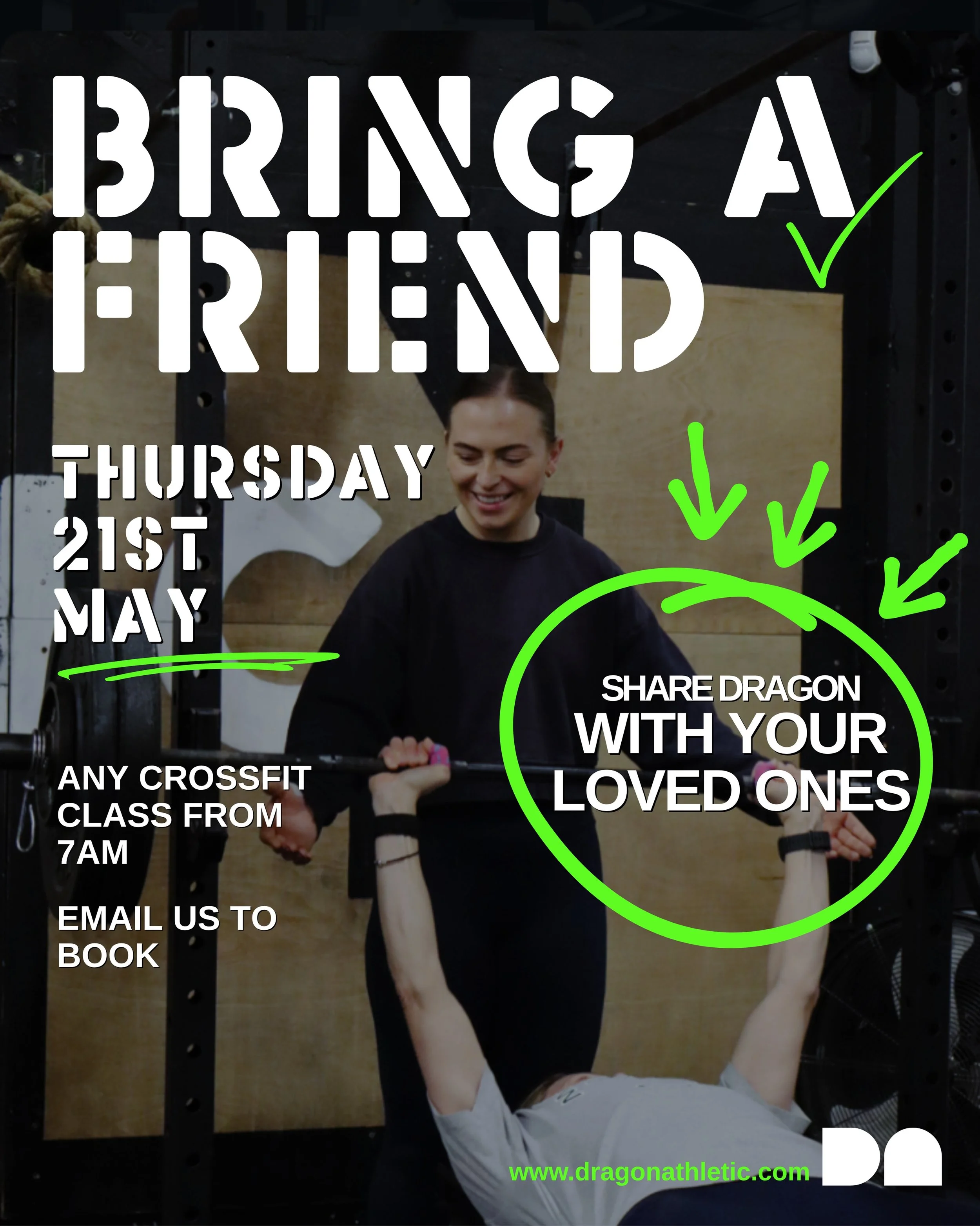 The hardest part is walking through the door - and it&rsquo;s much easier doing so with a friend 🐉💚

Join us next Thursday to see what all the fuss is about 😎