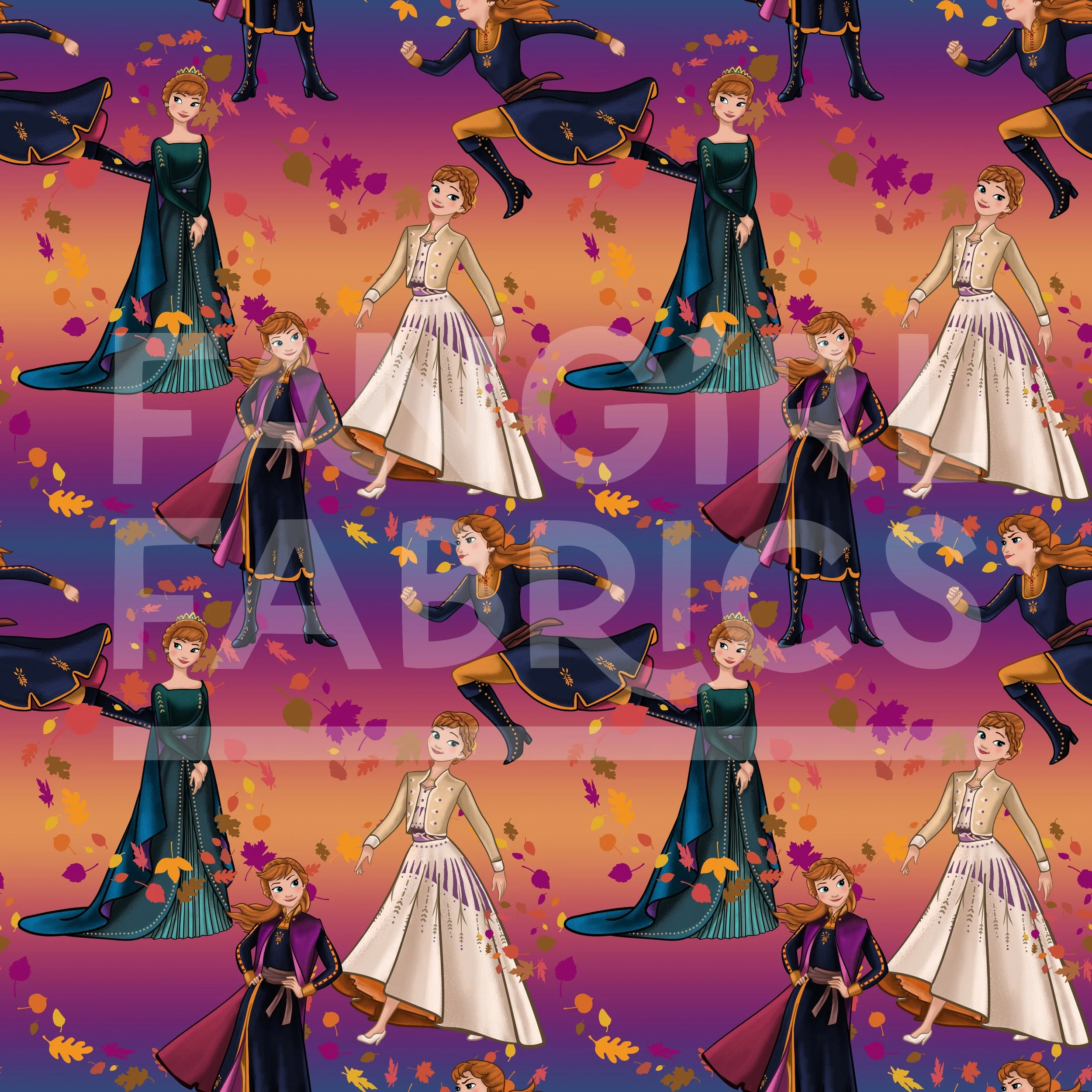 PREORDER Frozen Anna - Rose Garden Graphics