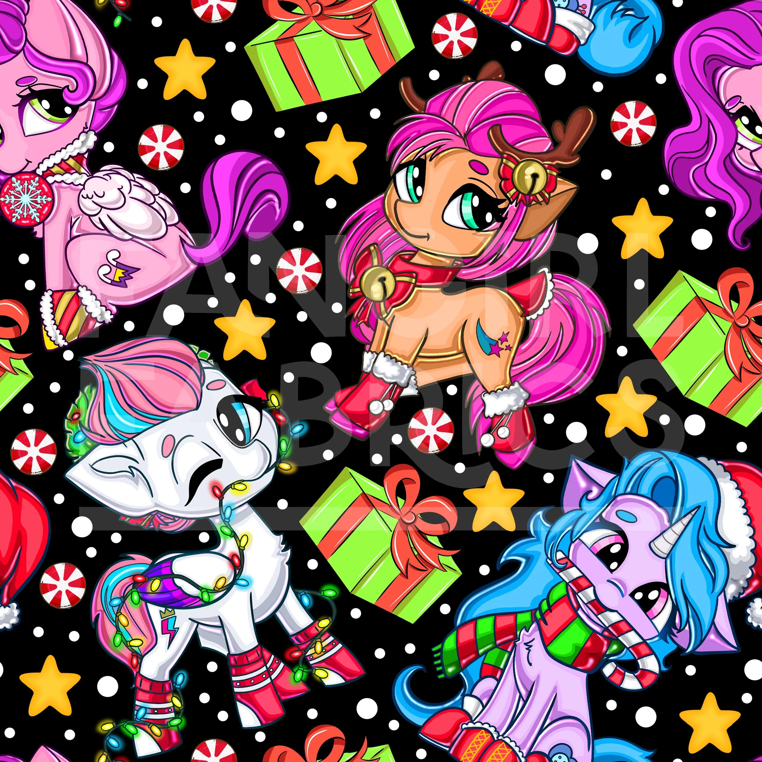 Christmas Pony 1 by tiny space craft shop w.jpg