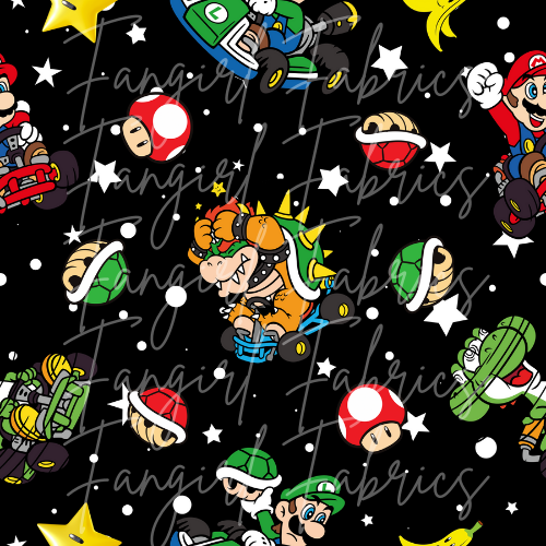 PREORDER  Super Mario Black - Spaced out Digitals