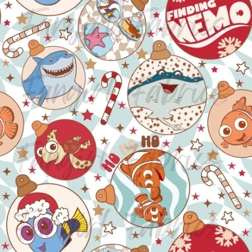 nemo ornaments blue checks by bloom patterns w.jpg