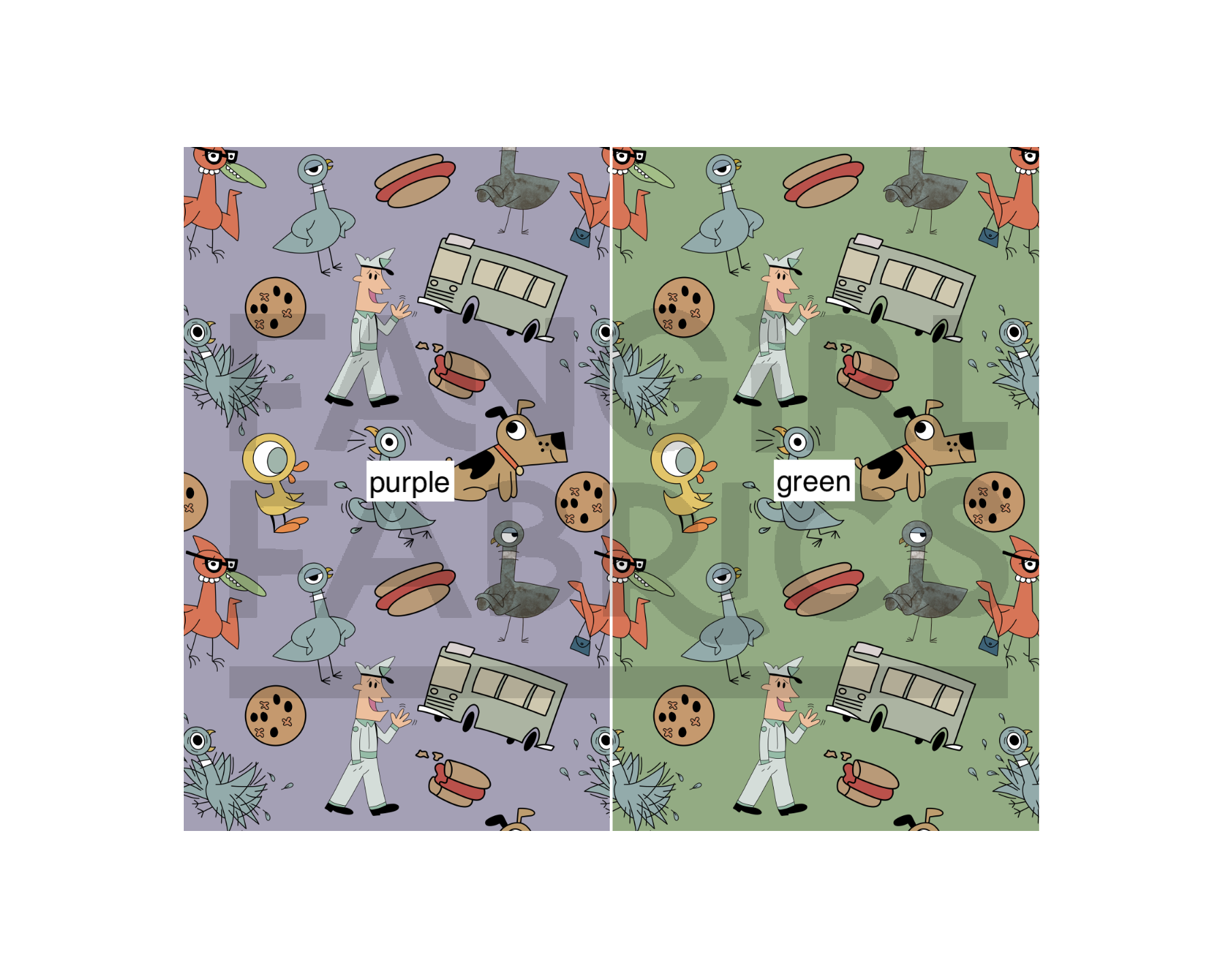 PREORDER The Pigeon (2 colours) - Fangirl Fabrics