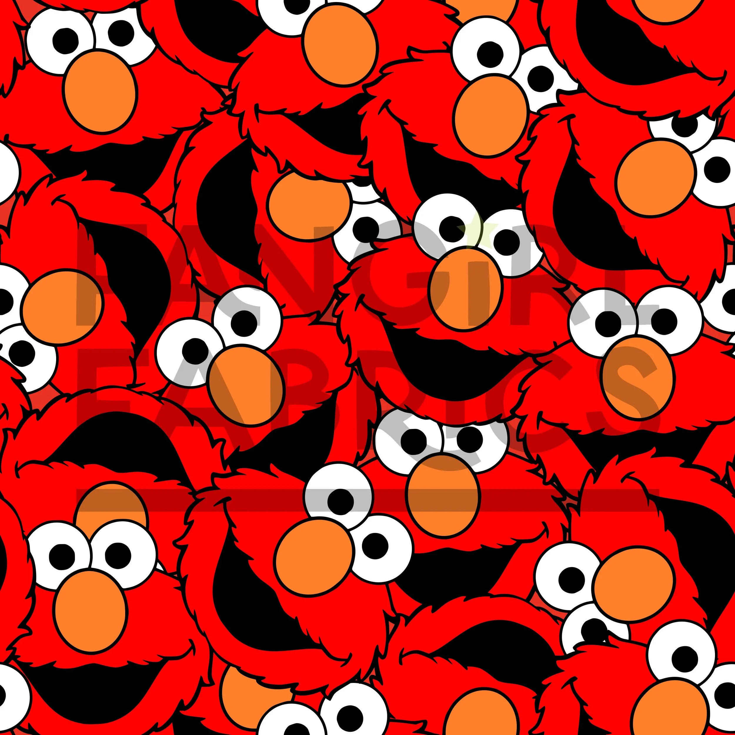 PREORDER Elmo Heads - Tiny Space Craft Shop